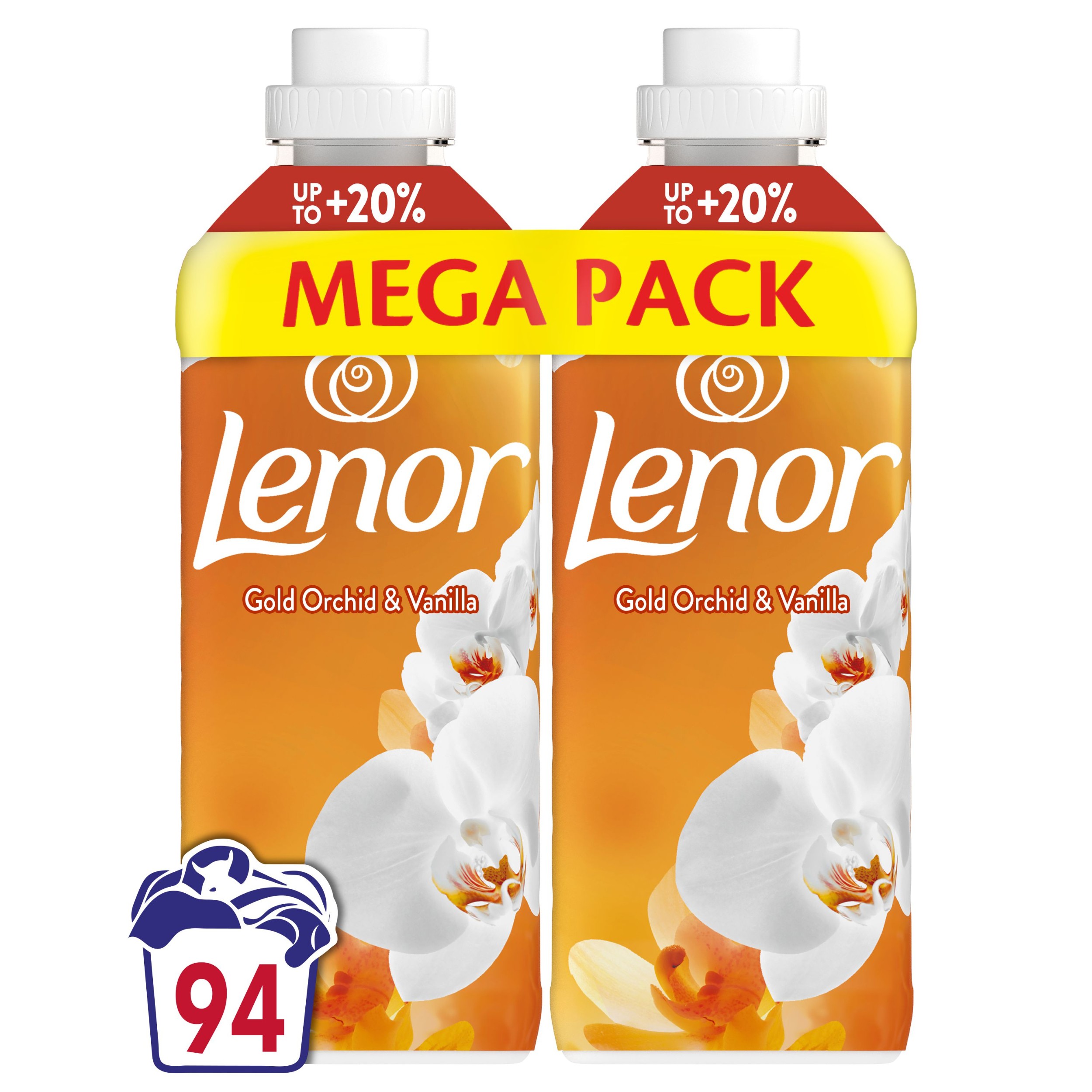 Drogerie a kosmetika - Lenor Aviváž Gold Orchid & Vanilla 1974ml 94 dávek