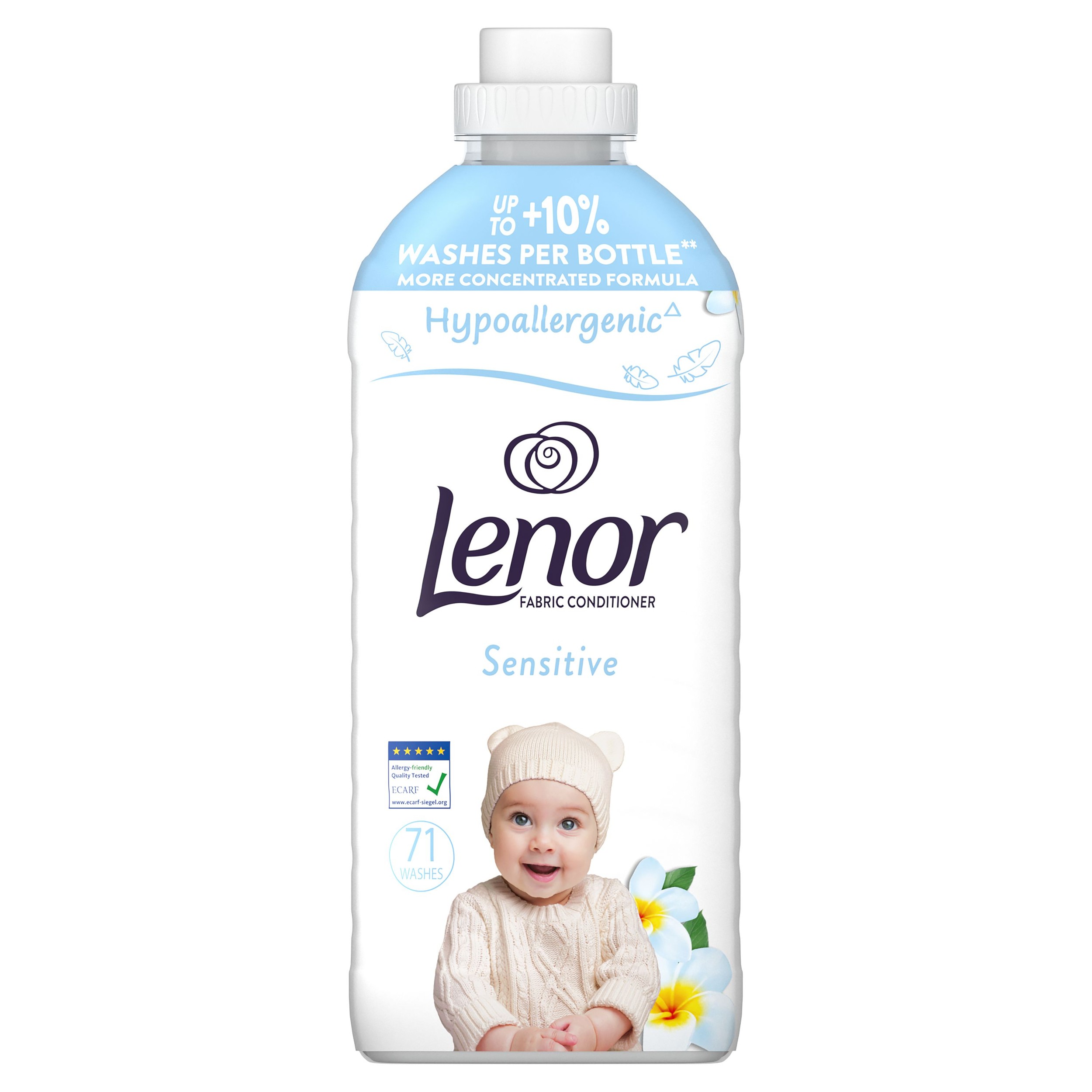 Drogerie a kosmetika - Lenor Aviváž Sensitive 71 / 1,491l
