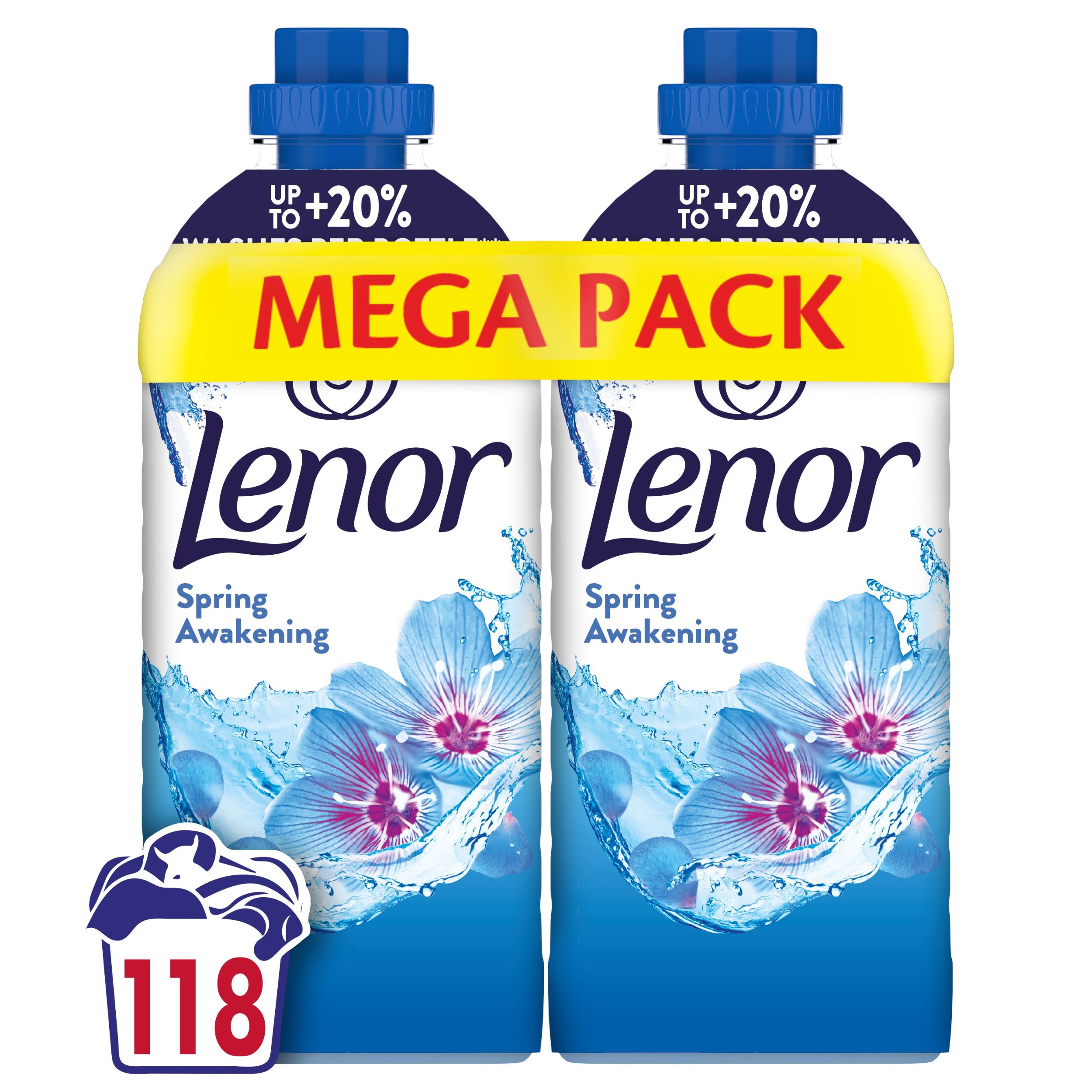 Drogerie a kosmetika - Lenor Aviváž Spring Awak 118 / 2,478l