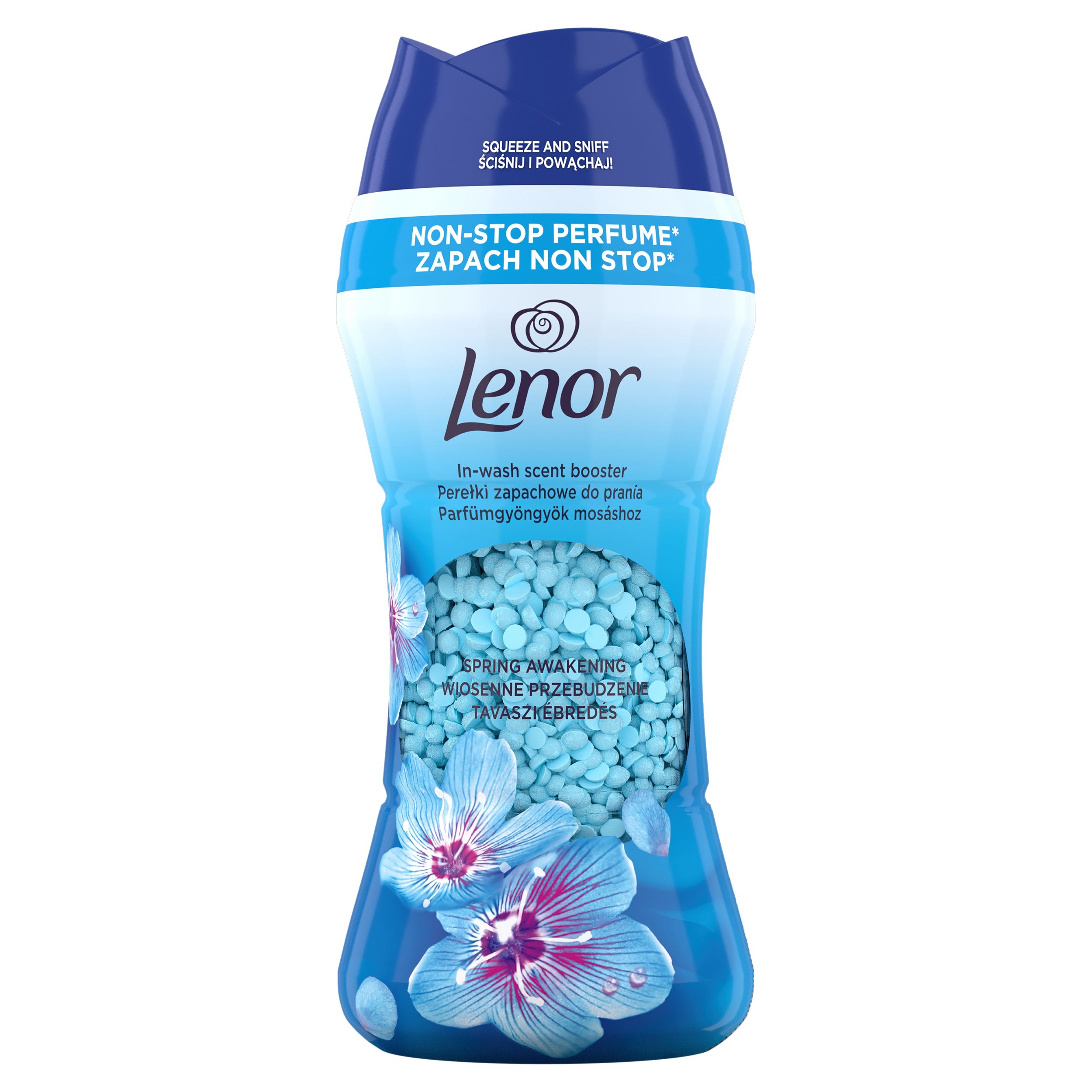 Drogerie a kosmetika - Lenor Vonné Perličky Spring Aw 16 / 195g