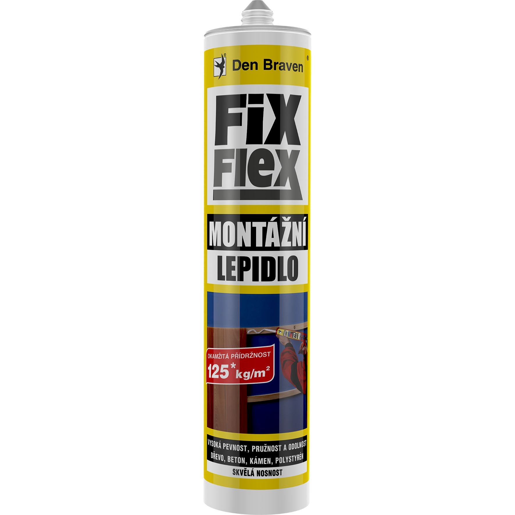 Lepidlo montážní Fix Flex 280 ml-0