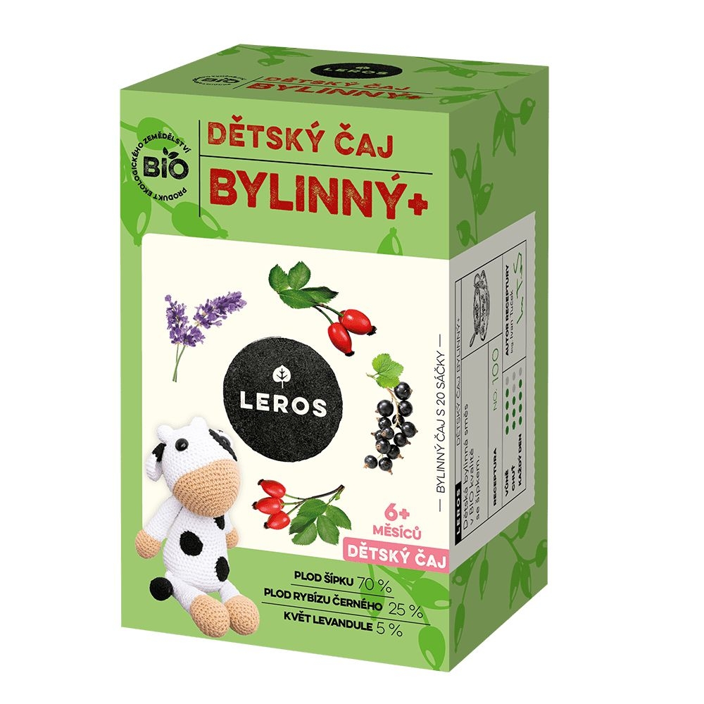 Zdravý svět - Leros BIO Dětský čaj bylinný 20x2g