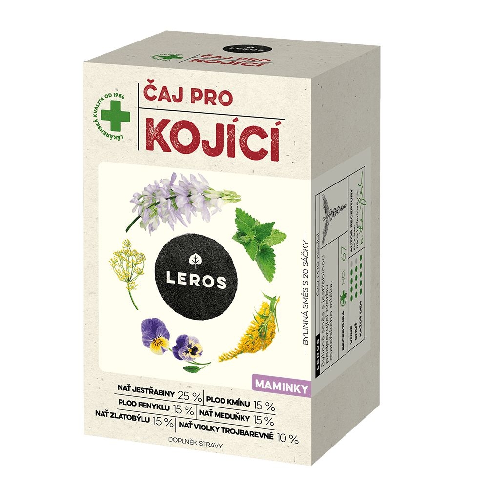 Svět dětí - Leros Čaj pro kojící 20x1,5g