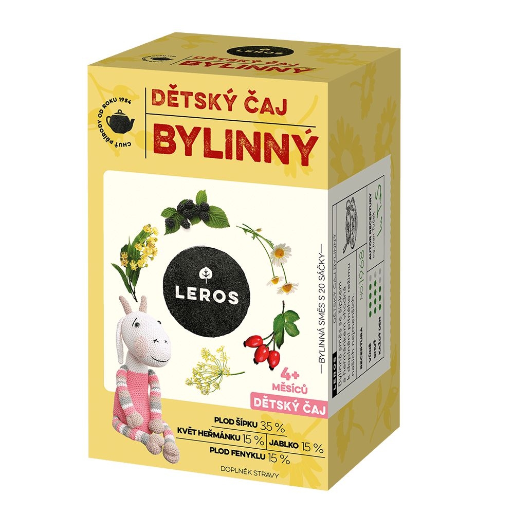 Svět dětí - Leros Dětský čaj bylinný 20x1,8g