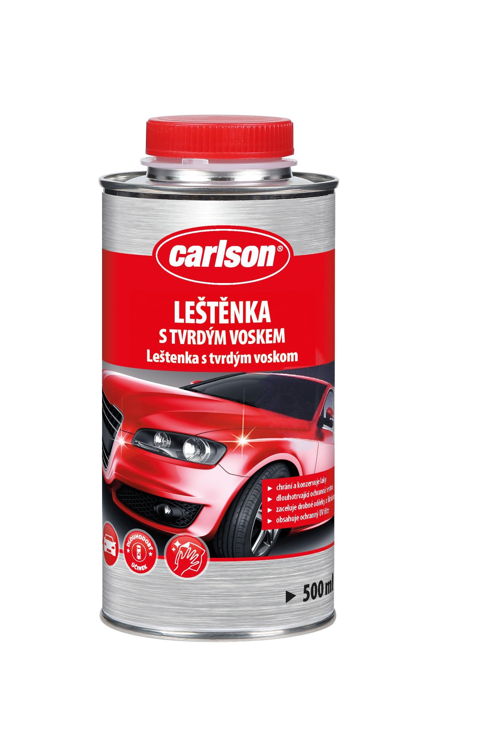 Auto-moto - LEŠTĚNKA S TVRDÝM VOSKEM CARLSON 500ML
