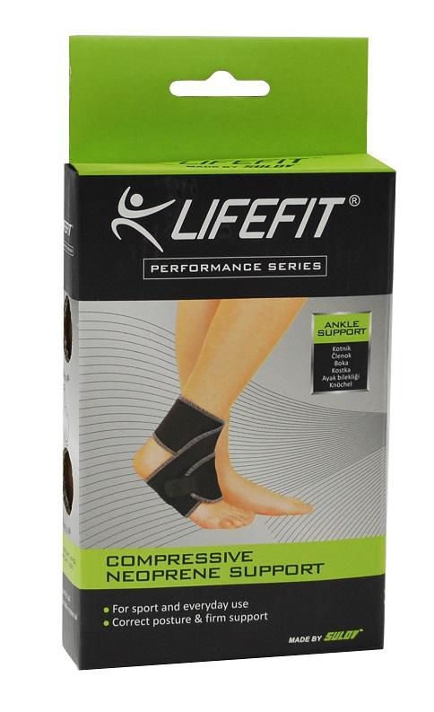 Domácnost a Zahrada - Lifefit Neoprenová bandáž BN101 kotník