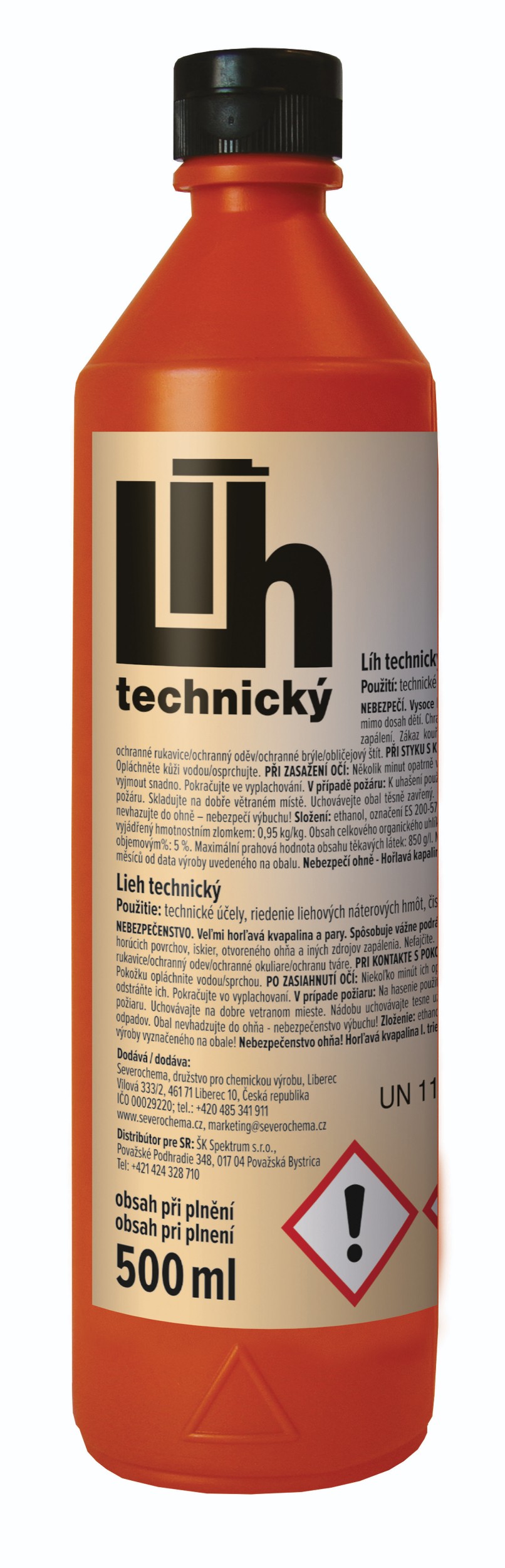 Domácnost a Zahrada - Líh technický 500 ml