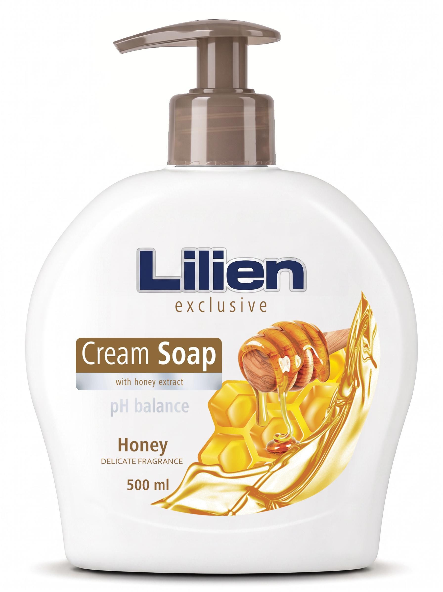 Drogerie a kosmetika - LILIEN CREAM SOAP HONEY 500ML