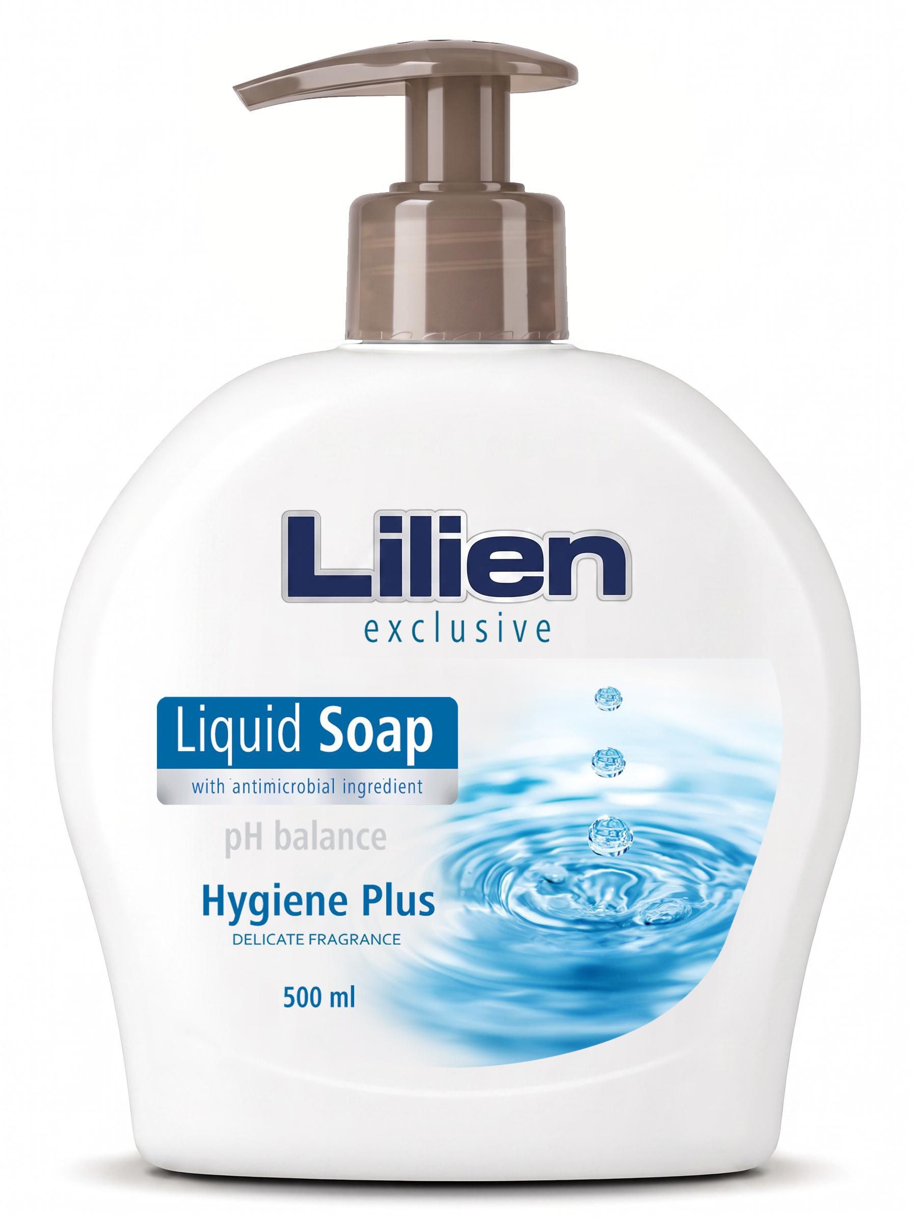 Drogerie a kosmetika - LILIEN CREAM SOAP HYGIENE PLUS 500ML