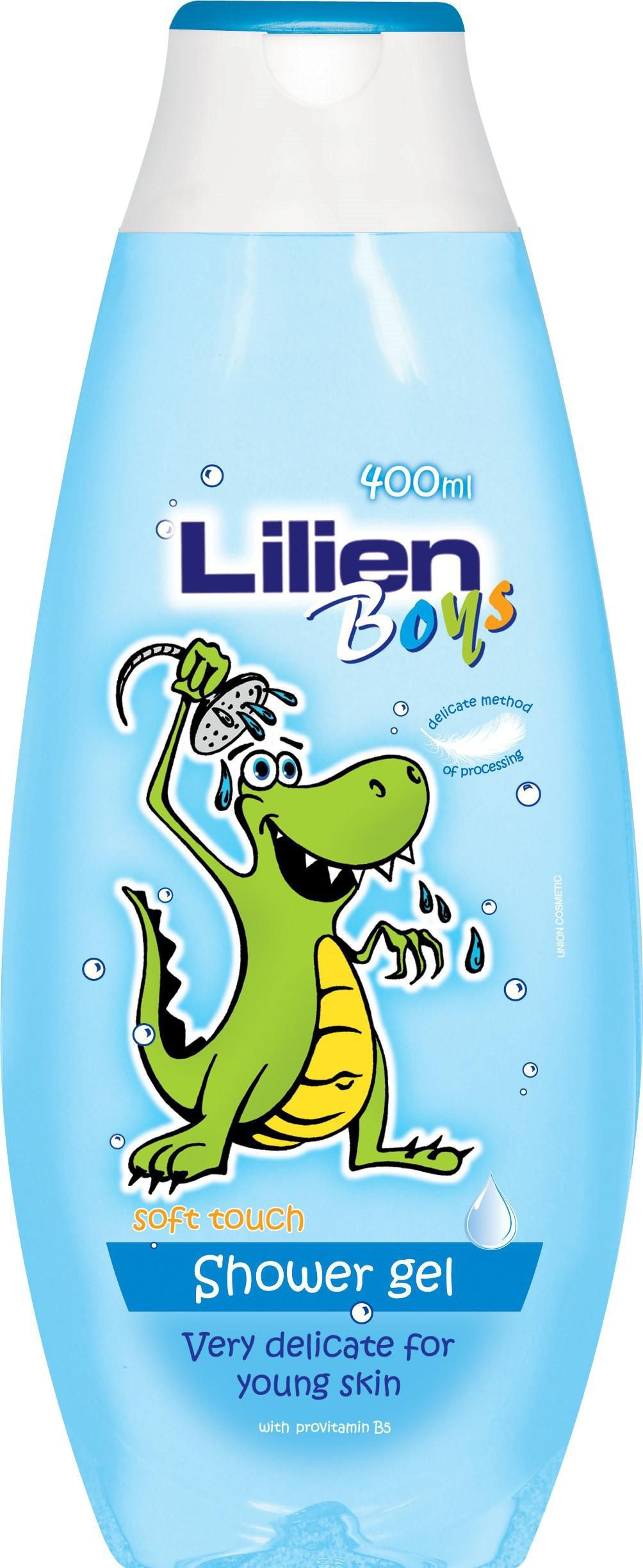 Drogerie a kosmetika - Lilien Dětský sprchový gel pro chlapce 400 ml