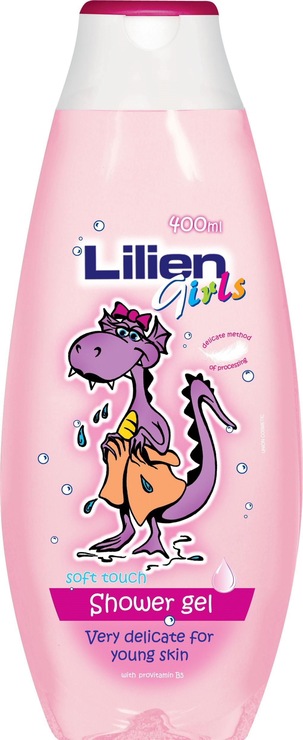 Drogerie a kosmetika - Lilien Dětský sprchový gel pro dívky 400 ml