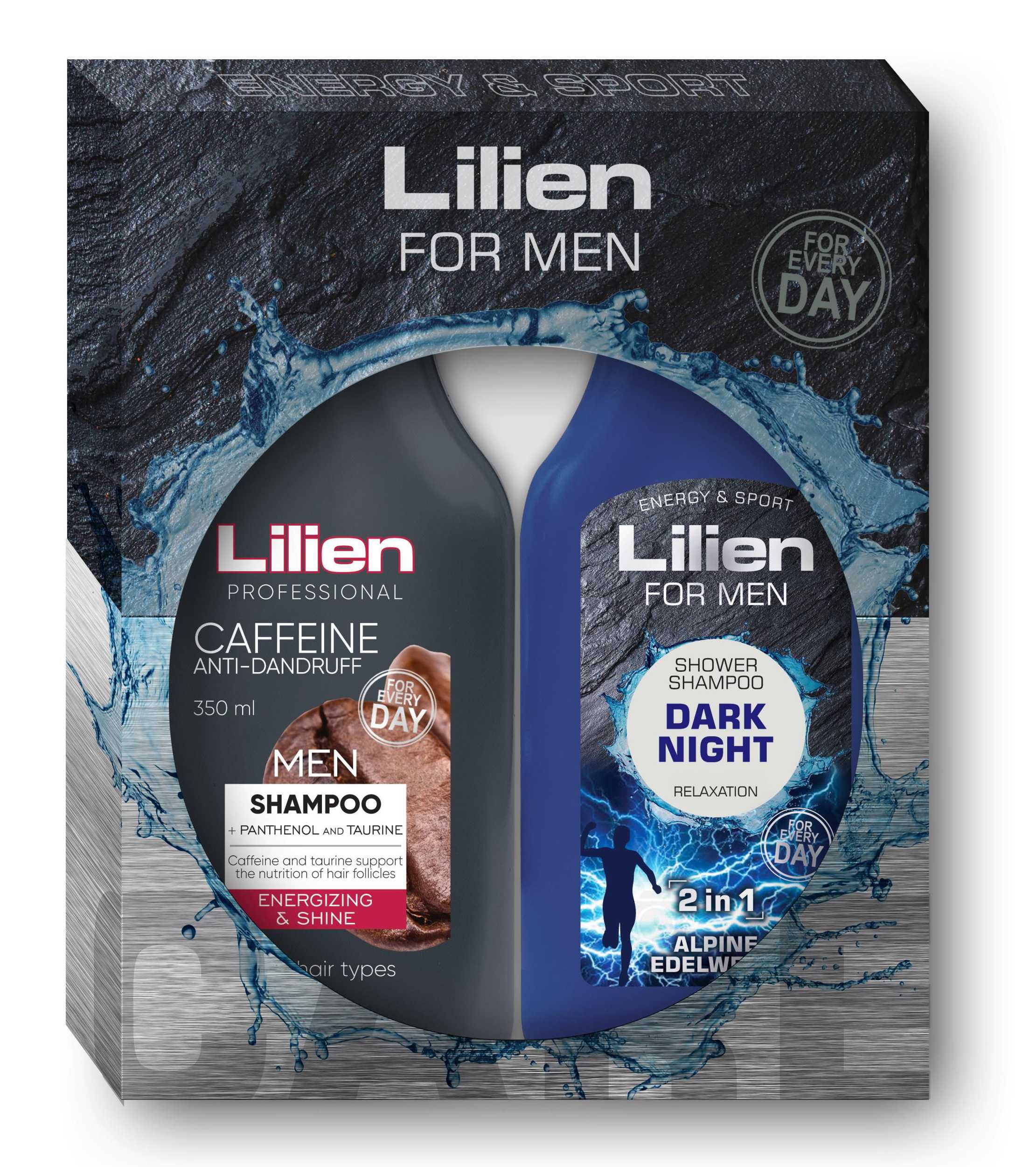 Drogerie a kosmetika - Lilien For Men Dark Night 700ml