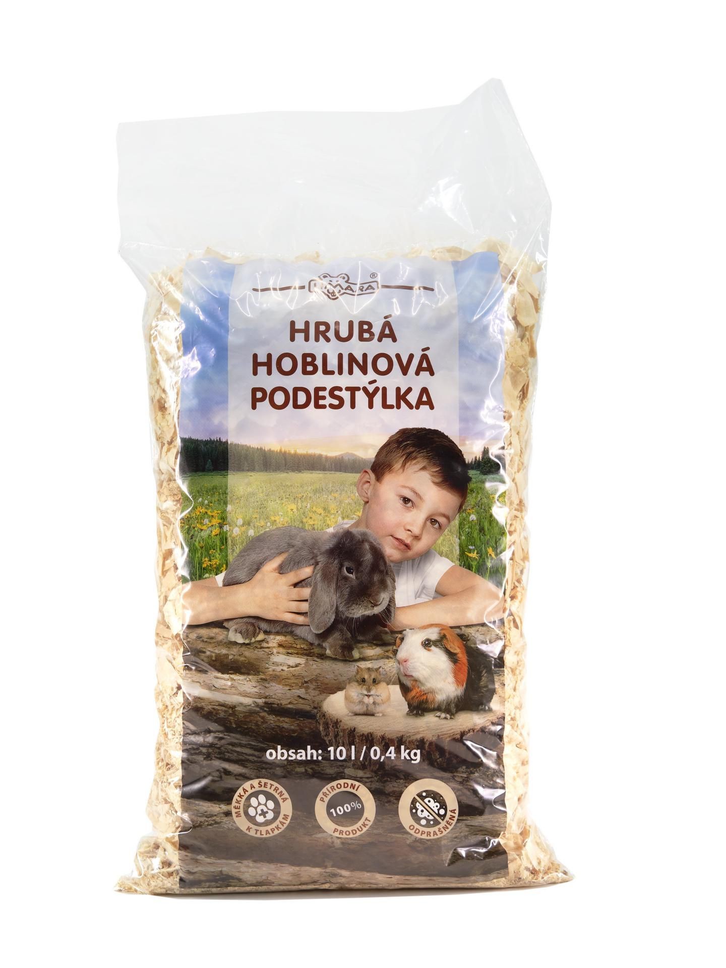 Svět zvířat - Limara hrubá hoblinová podestýlka 10 l