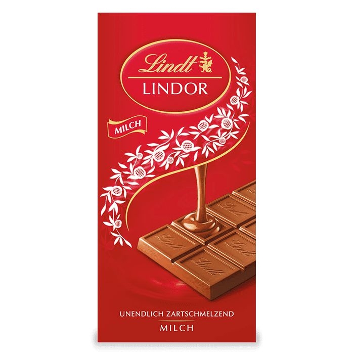 Trvanlivé potraviny - Lindor Tablet milk  100g