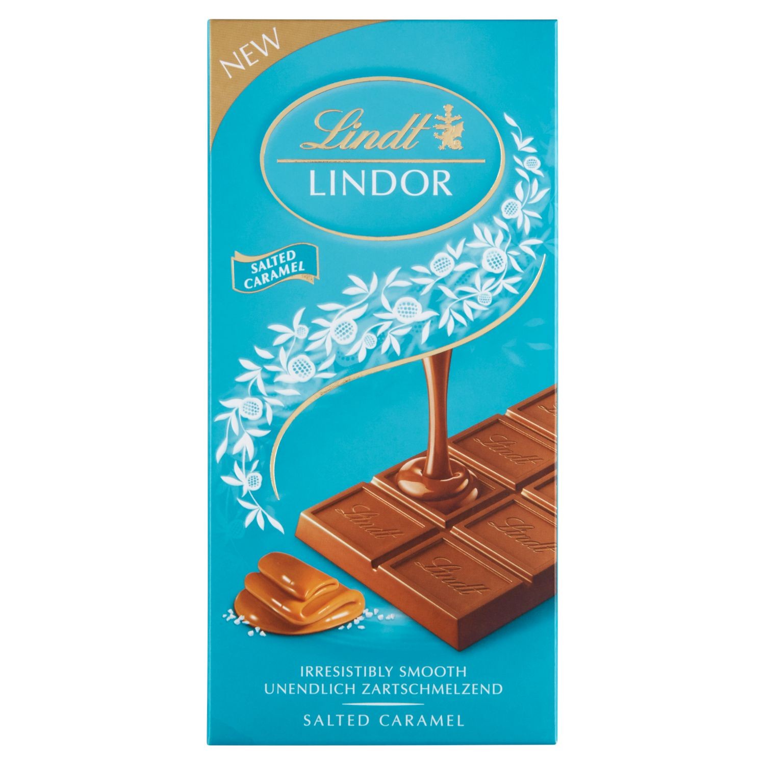 Trvanlivé potraviny - Lindor Tablet Salted Caramel 100g