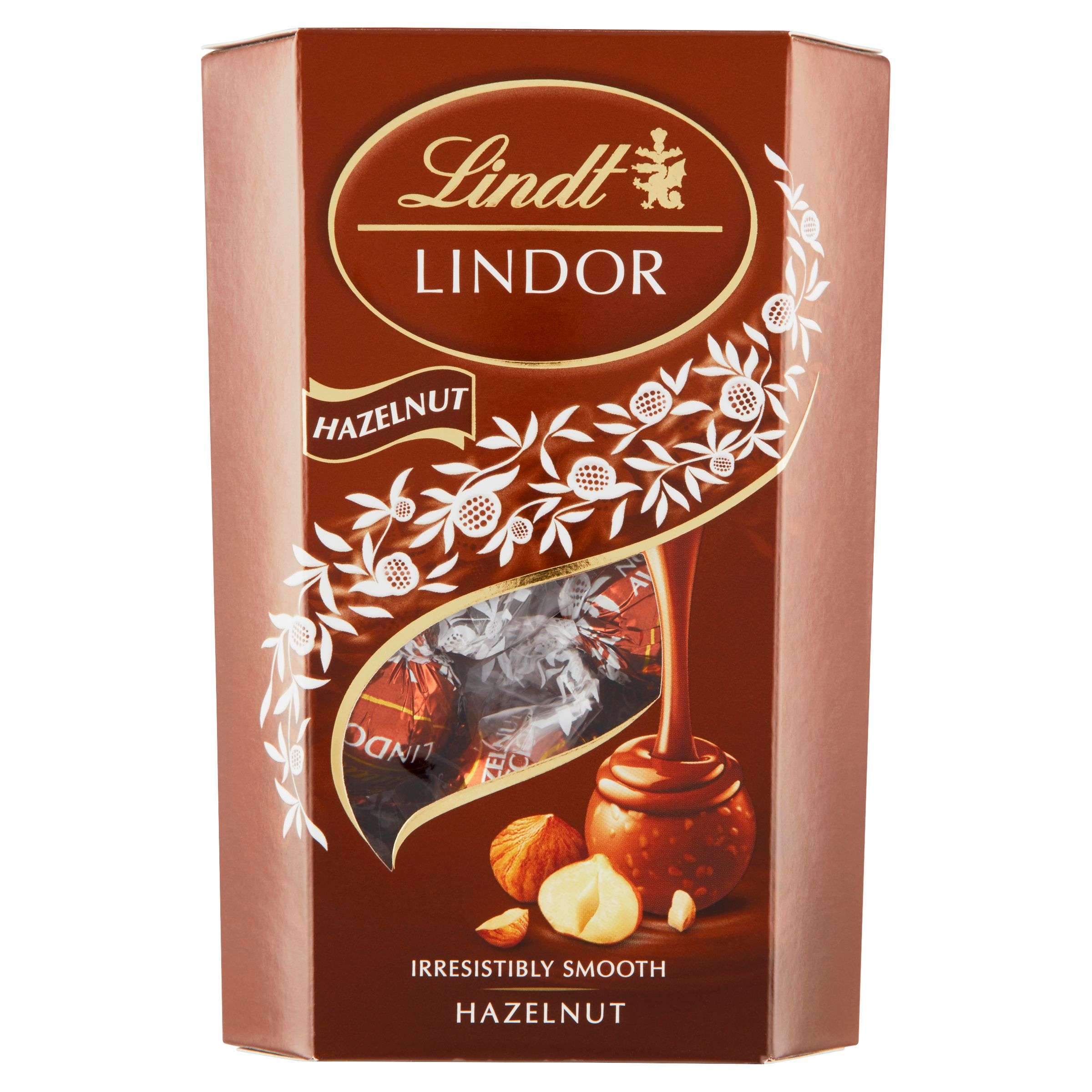 Trvanlivé potraviny - Lindt Lindor koule lískový oříšek 200 g
