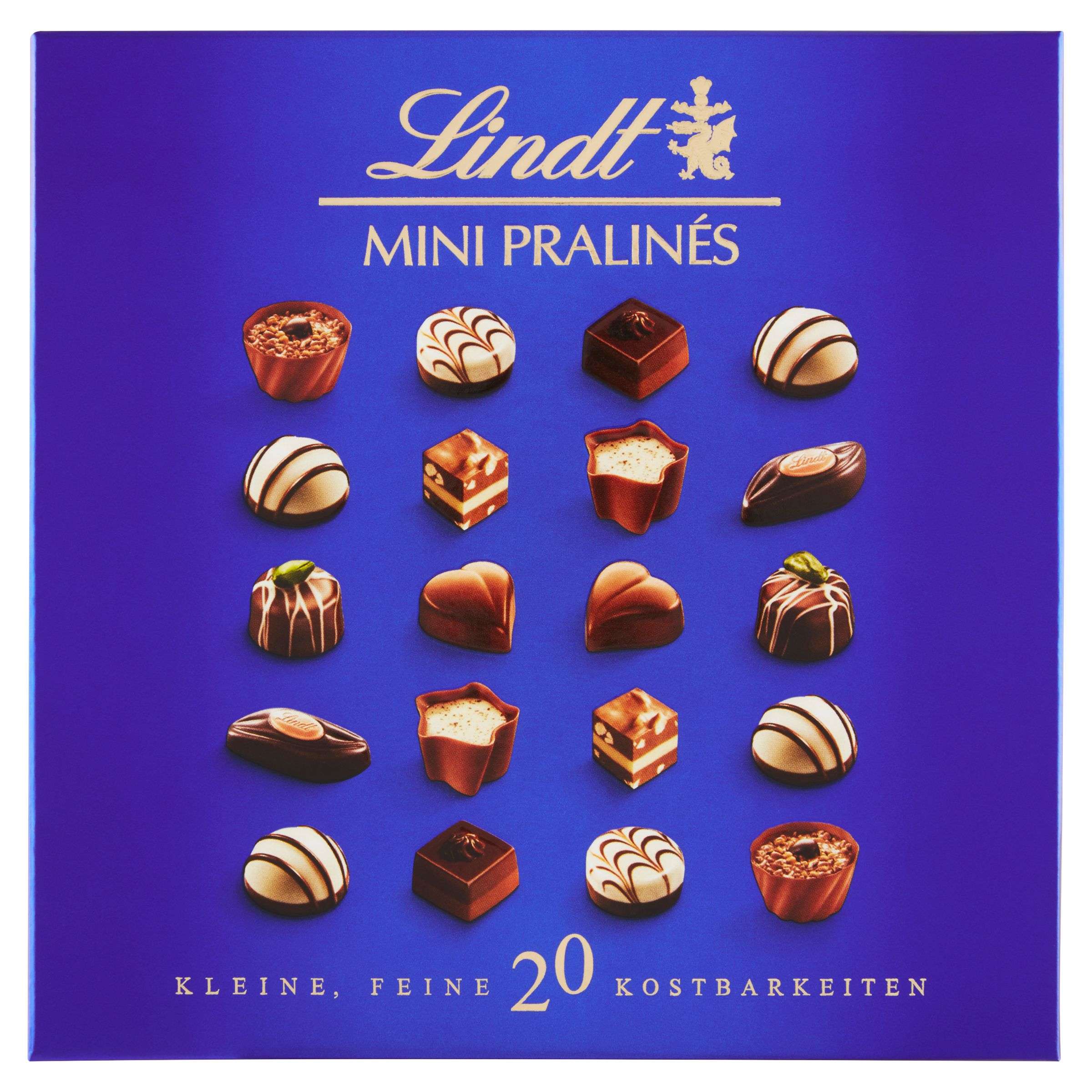 Trvanlivé potraviny - Lindt Mini pralines směs čokoládových bonbonů 100 g
