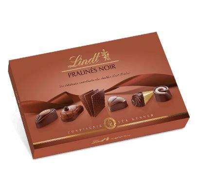Trvanlivé potraviny - Lindt Pralines noir 200 g