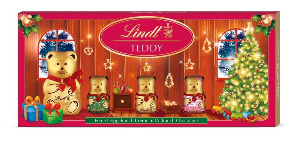 Trvanlivé potraviny - Lindt Teddy friends 96g