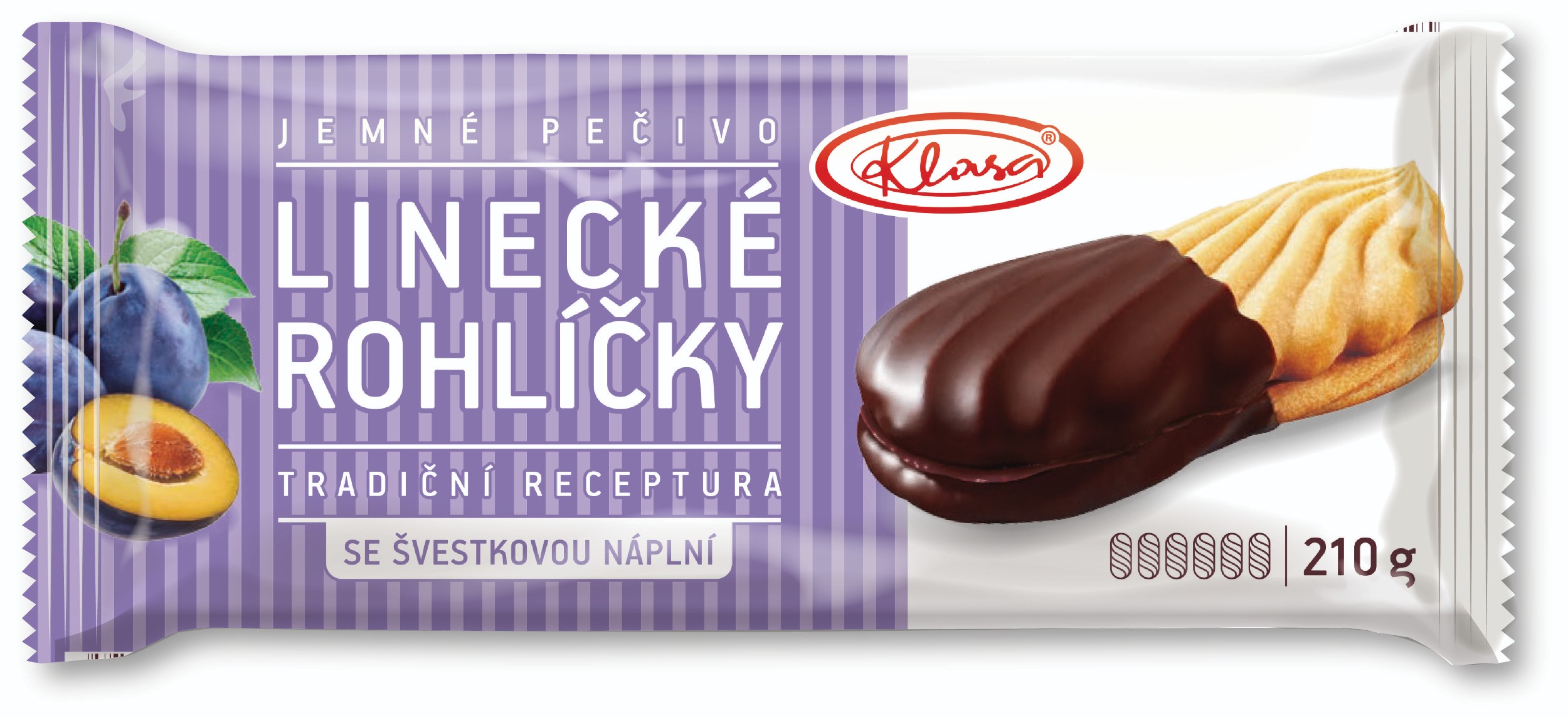 Pekárna a cukrárna - LINECKÉ ROHL. SE ŠVEST. NÁPLNÍ B. 210G