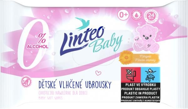 Svět dětí - Linteo Baby dětské vlhčené ubrousky 72ks