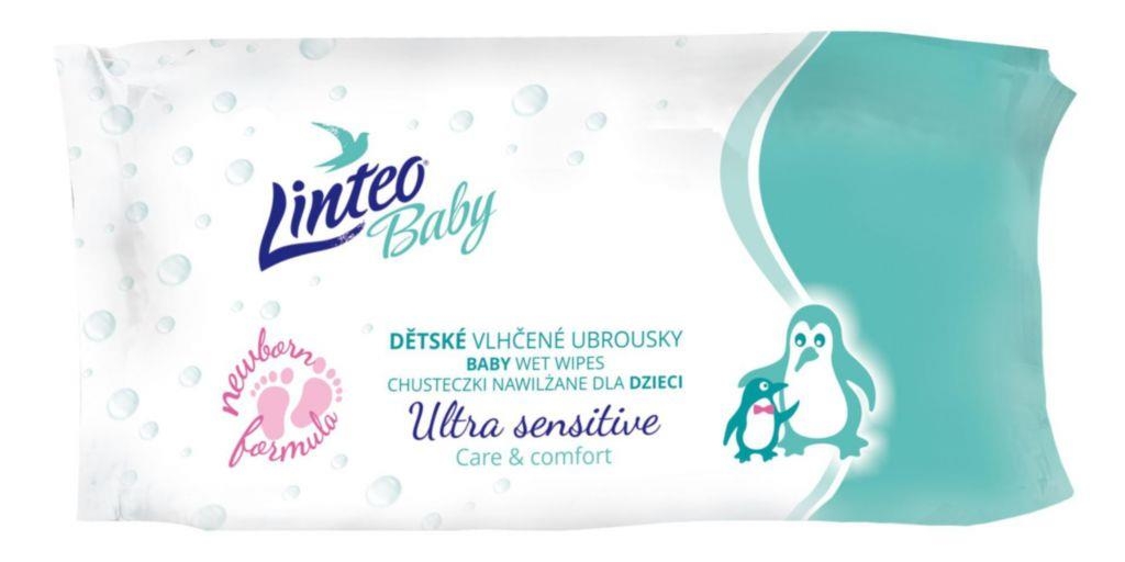 Svět dětí - Linteo Baby vlhčené dětské ubrousky 64ks