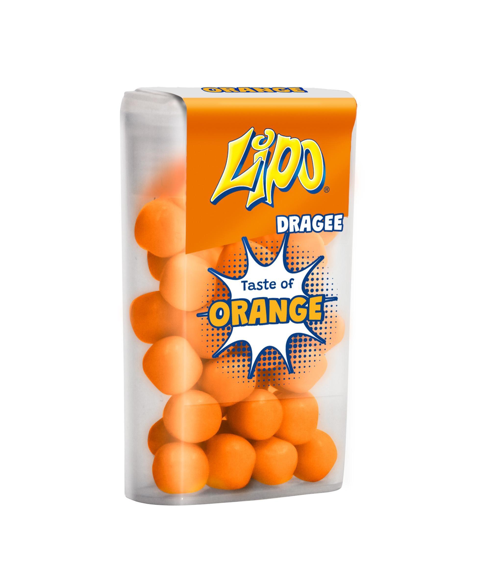 Trvanlivé potraviny - Lipo Dragee Orange 16g