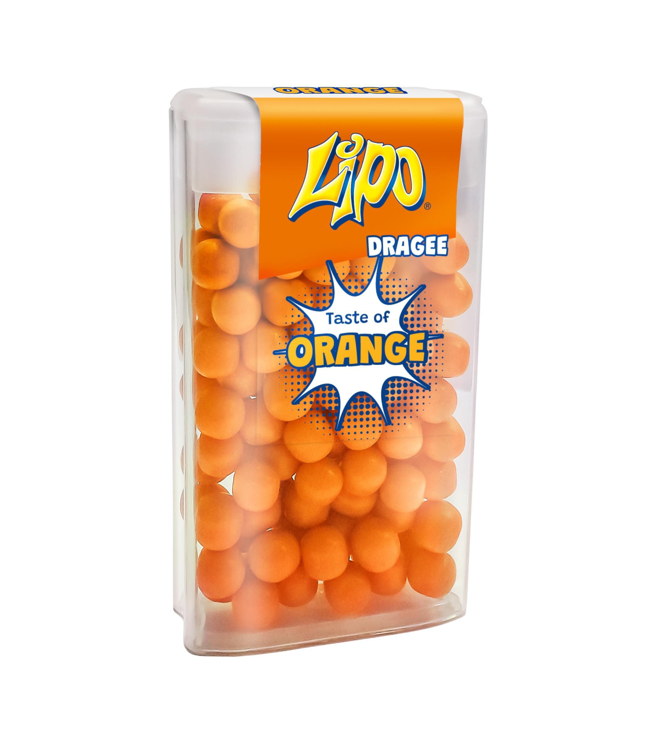 Trvanlivé potraviny - Lipo Dragee Orange 47g