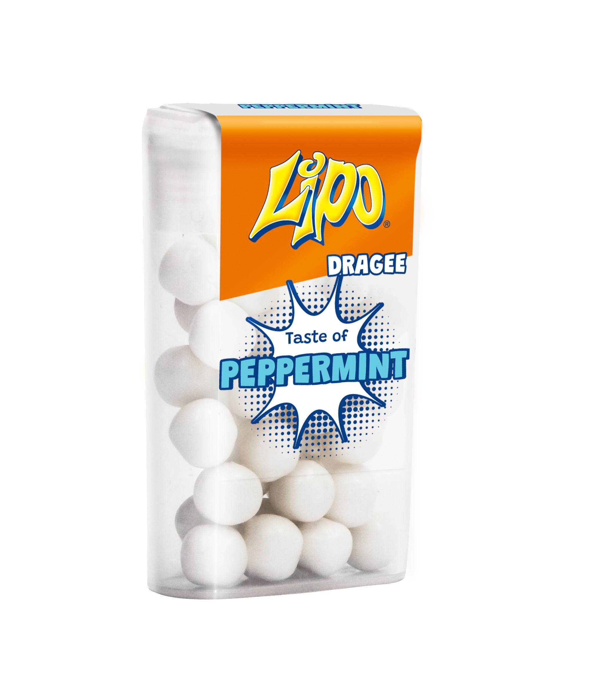 Trvanlivé potraviny - Lipo Dragee Peppermint 16g