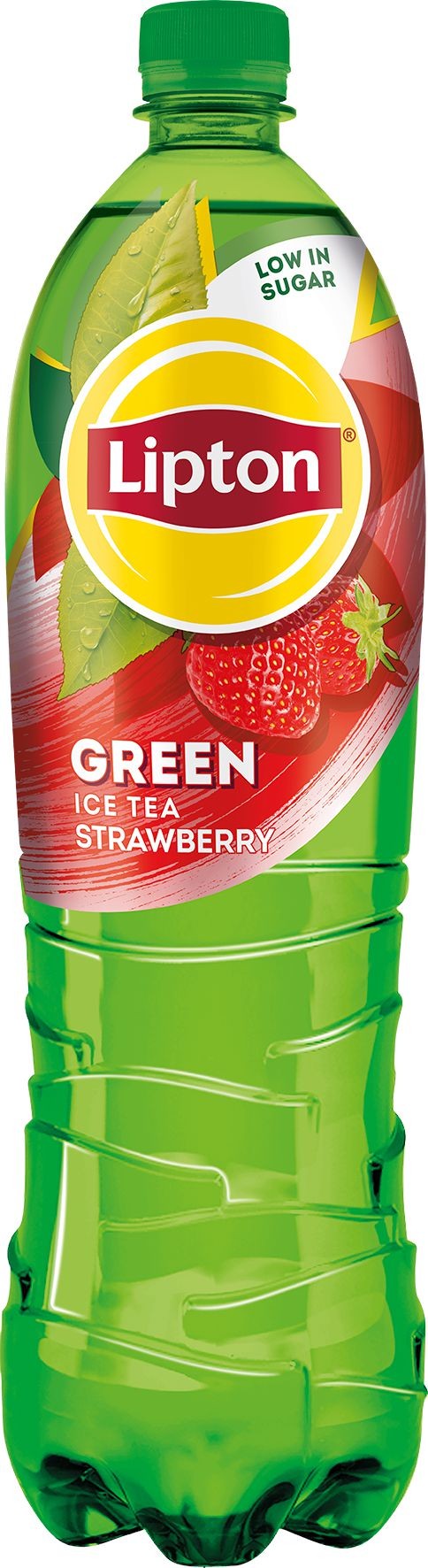 Nápoje - Lipton Green Strawberry 1,5l PET