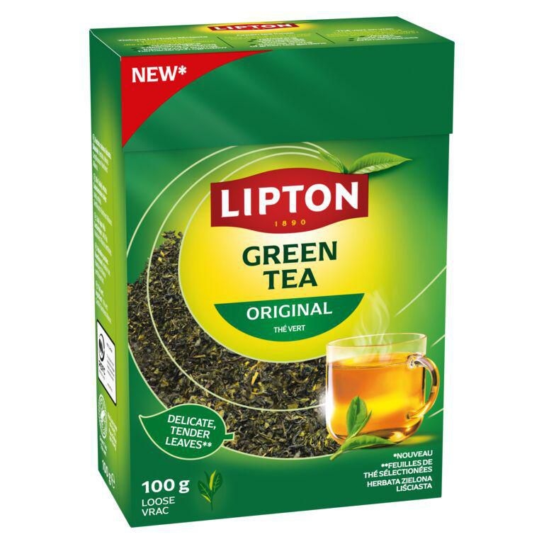 Nápoje - Lipton Green sypaný čaj 100g