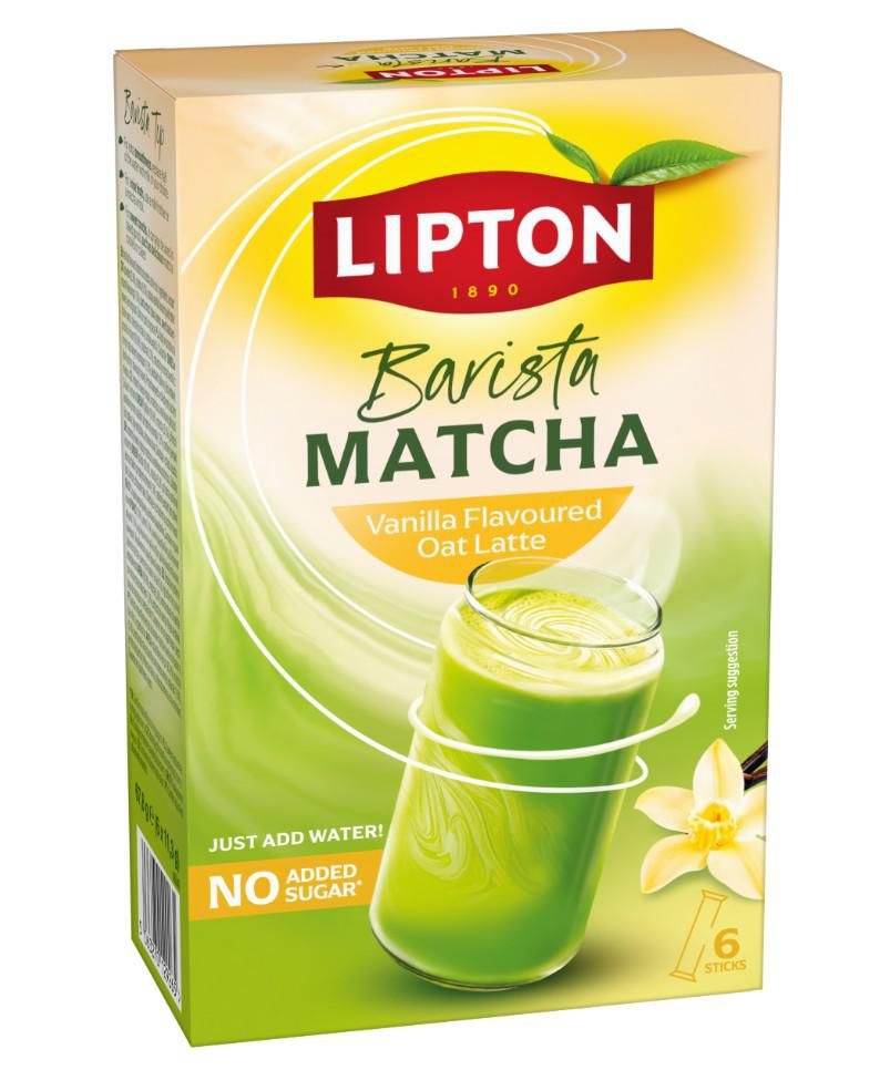 Nápoje - Lipton Matcha Vanilla 6x11,3g