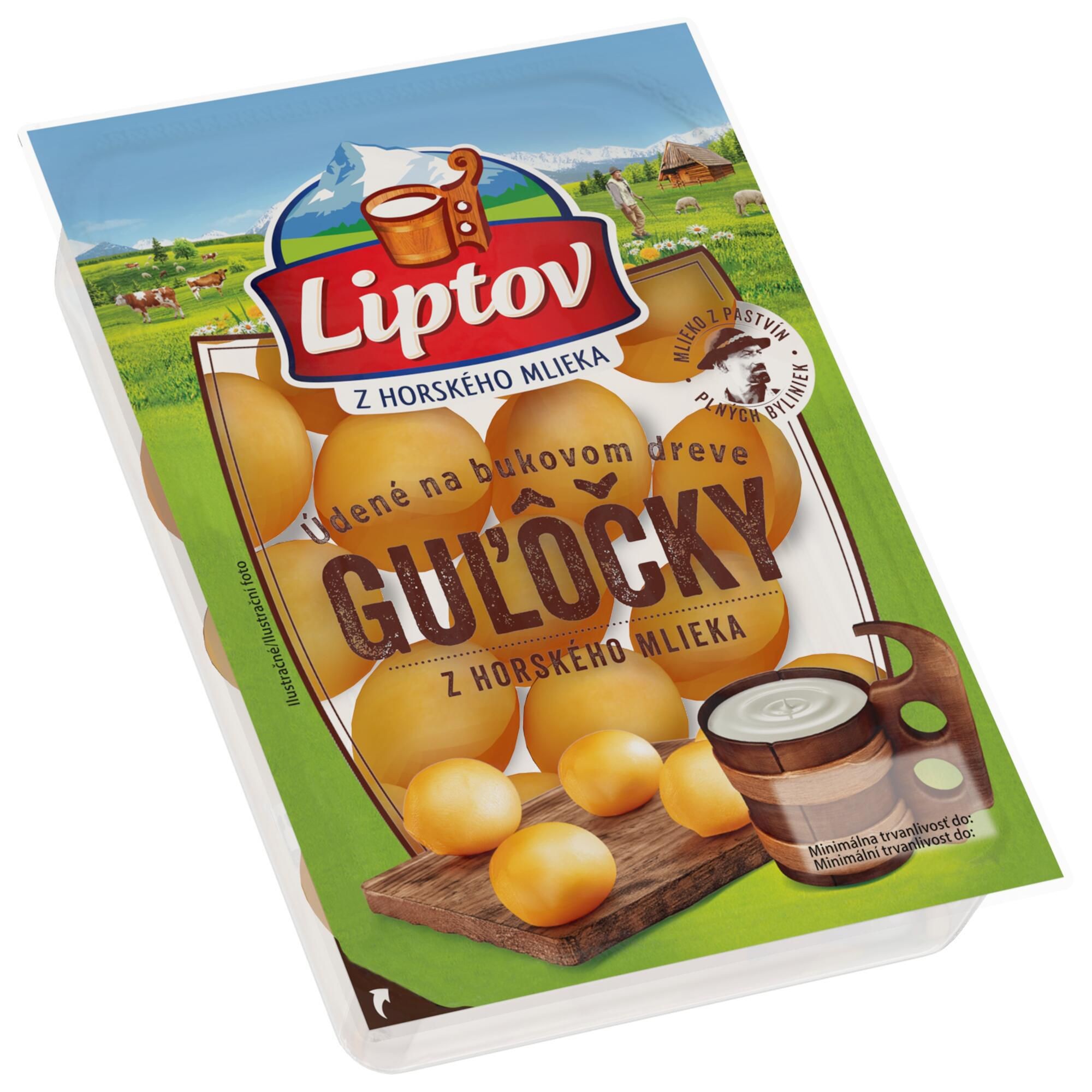 Mléčné a chlazené - Liptov Guločky uzený sýr 96 g