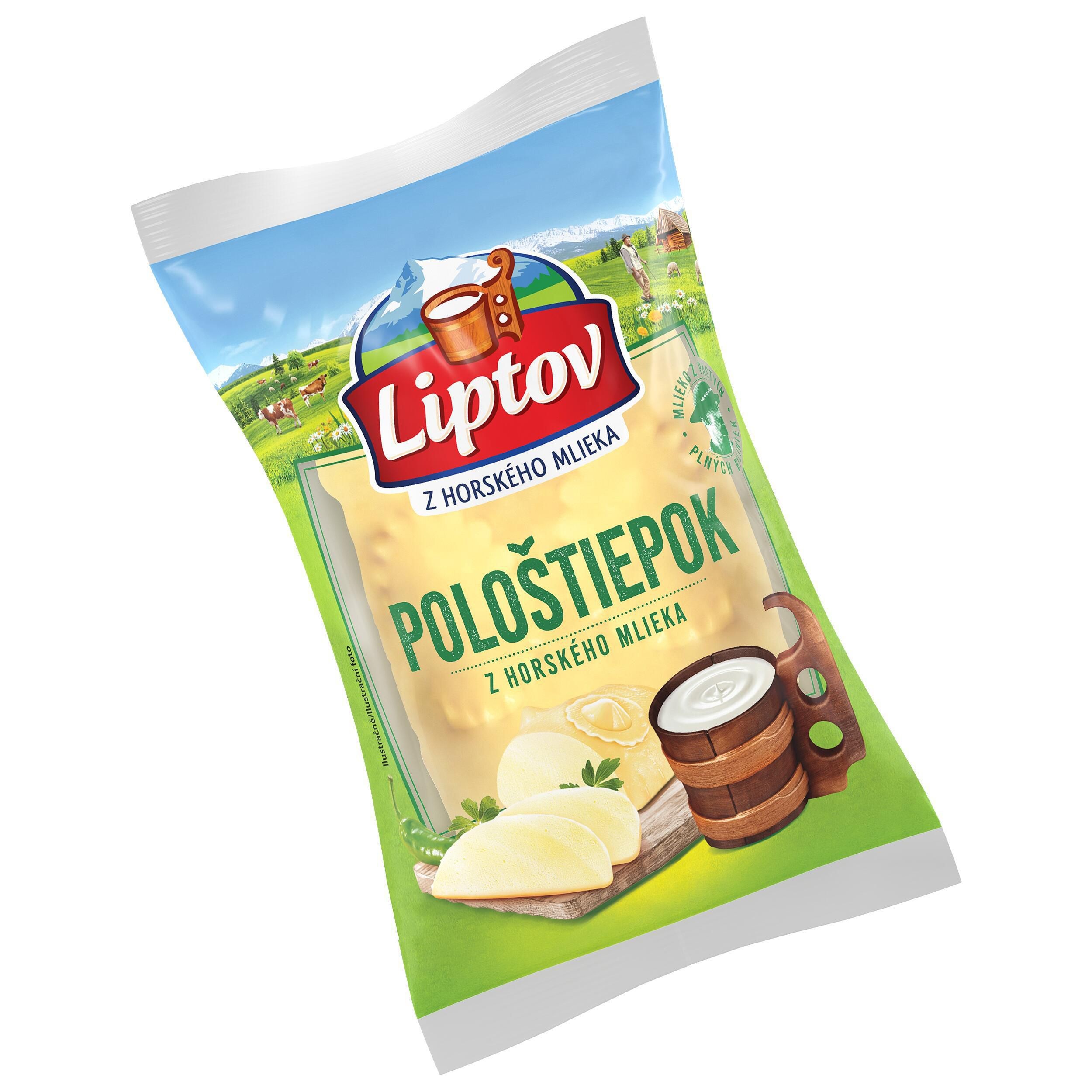 Mléčné a chlazené - Liptov Polostiepok neuzený 160g