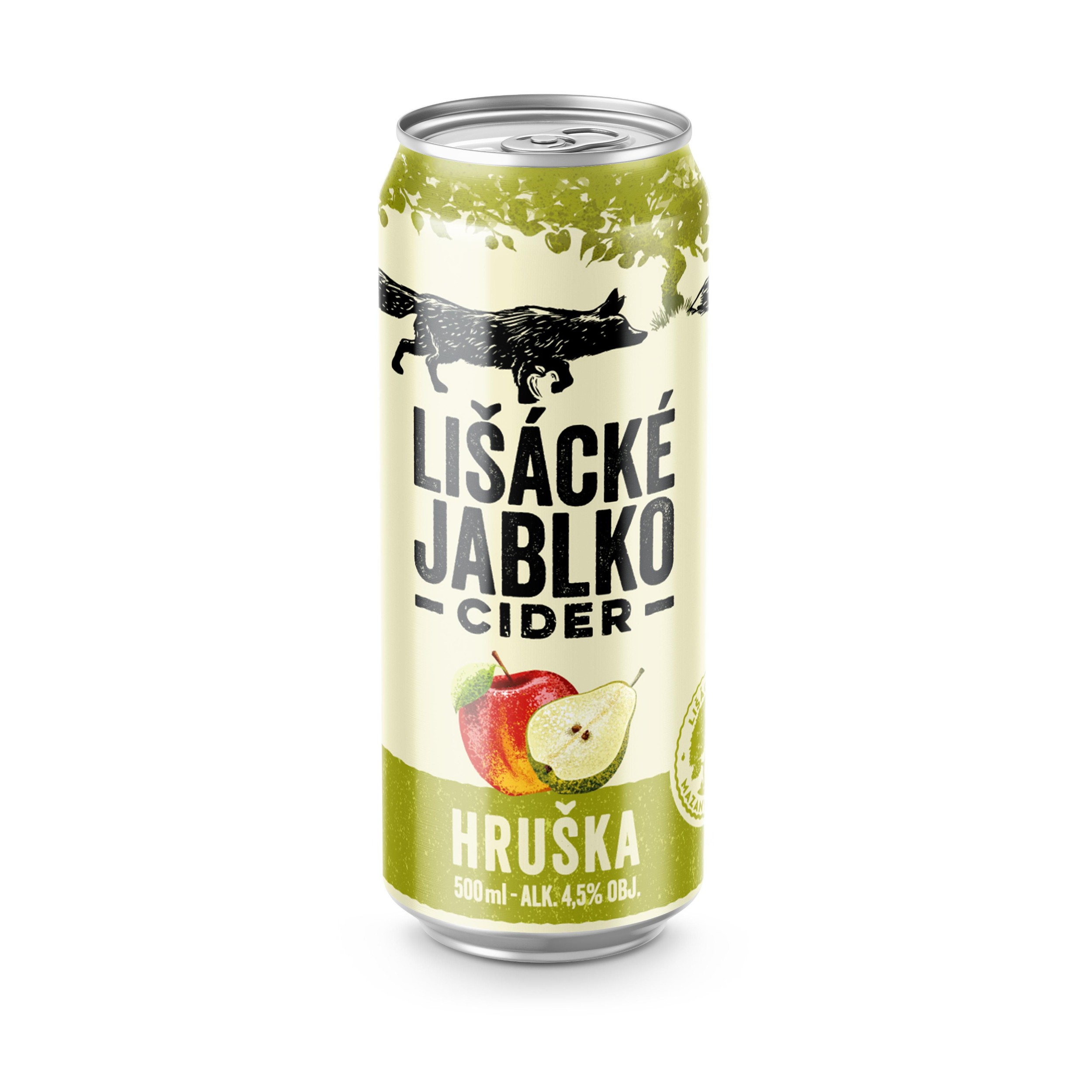 Nápoje - Lišácké jablko Cider hruška 0,5 l
