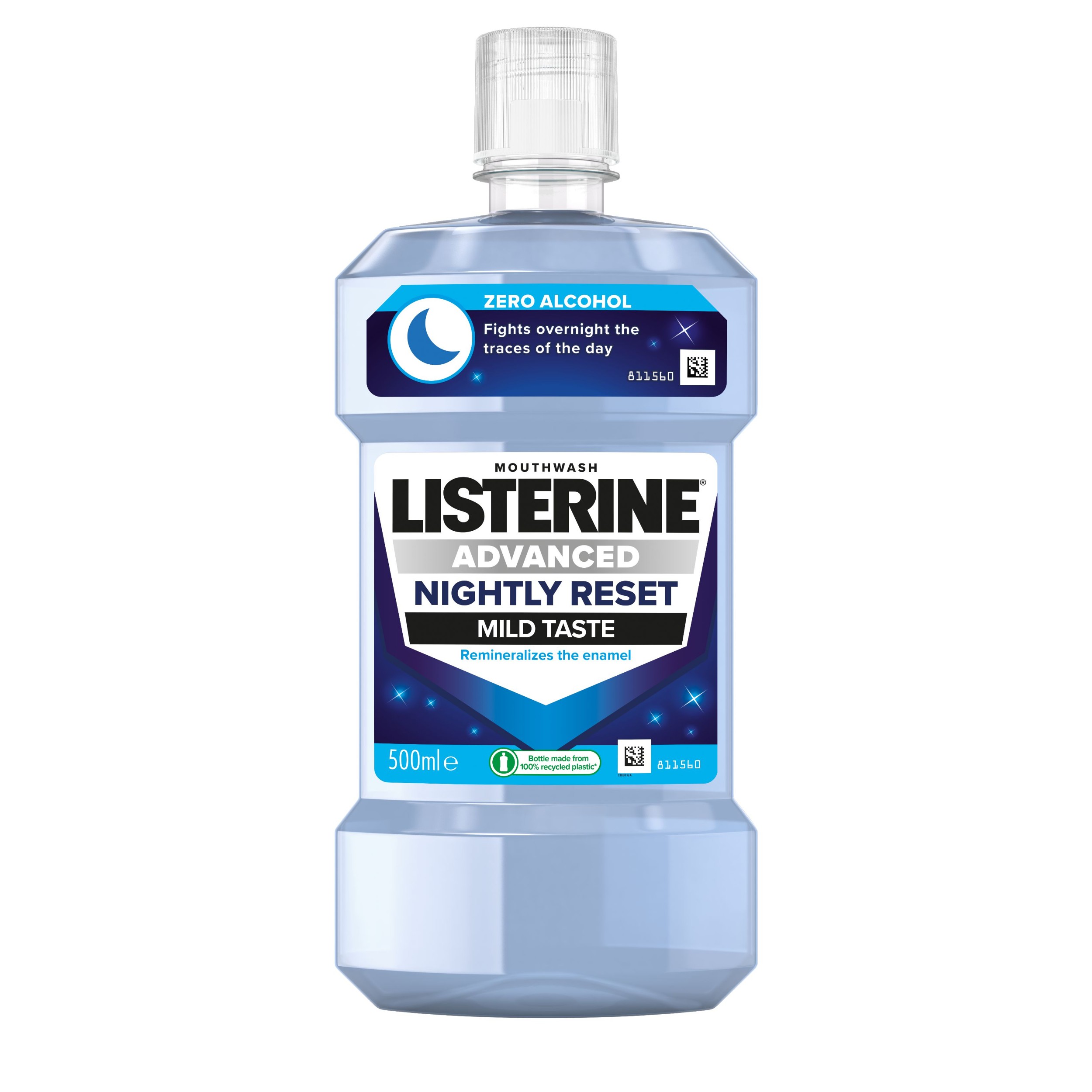 Drogerie a kosmetika - Listerine Advance Nightly Reset 500 ml