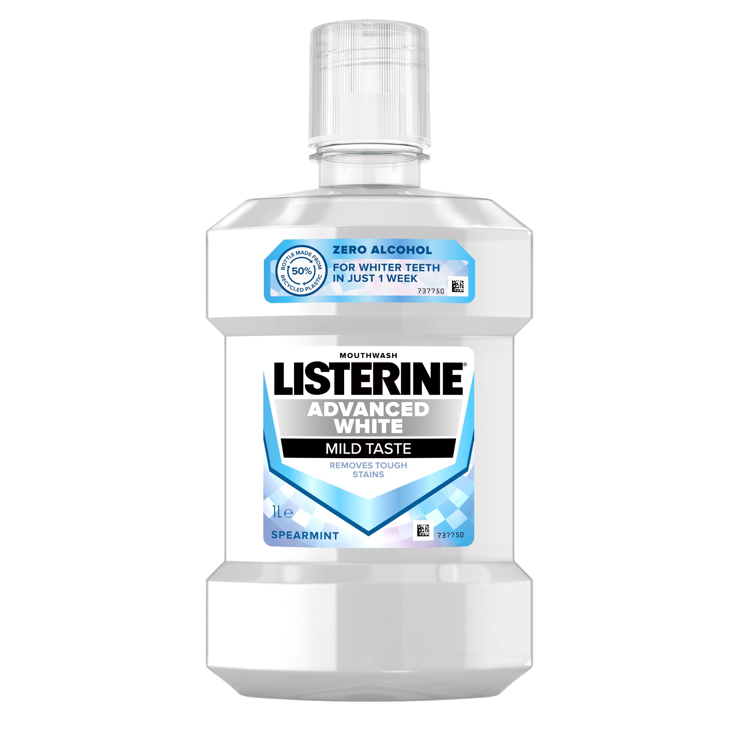 Drogerie a kosmetika - Listerine Advanced White Mild 1000 ml