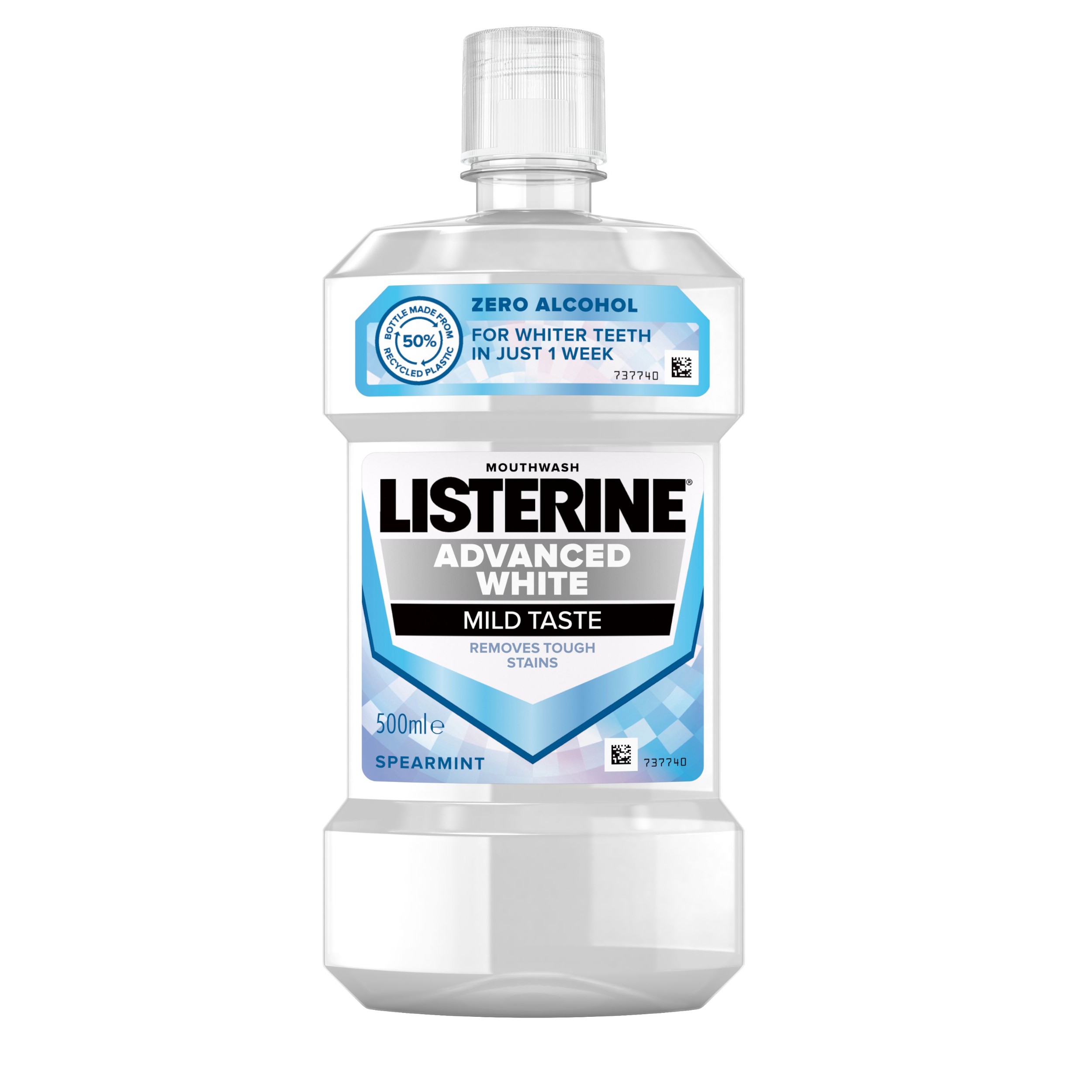Drogerie a kosmetika - Listerine Advanced White Mild Taste 500 ml