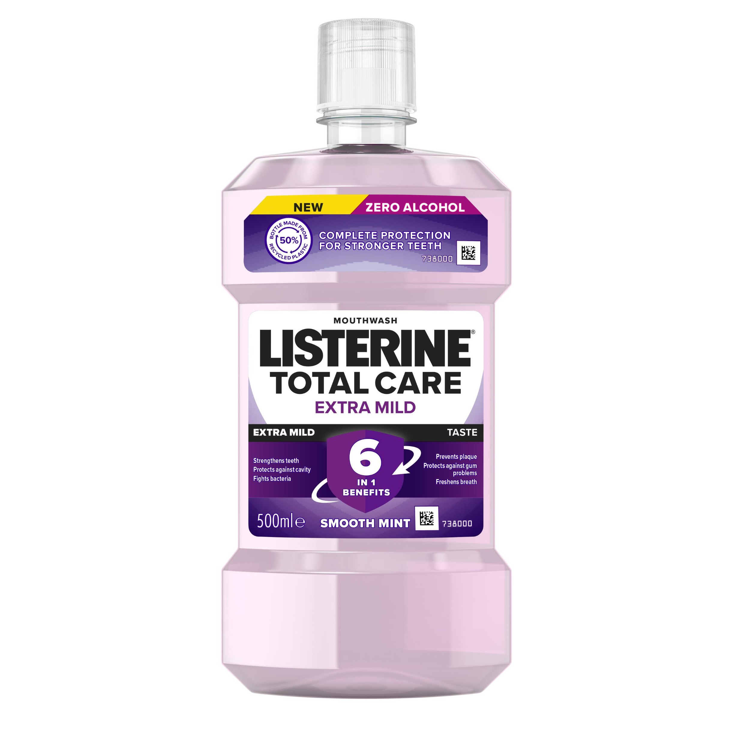 Drogerie a kosmetika - Listerine Total Care Extra Mild 500ml