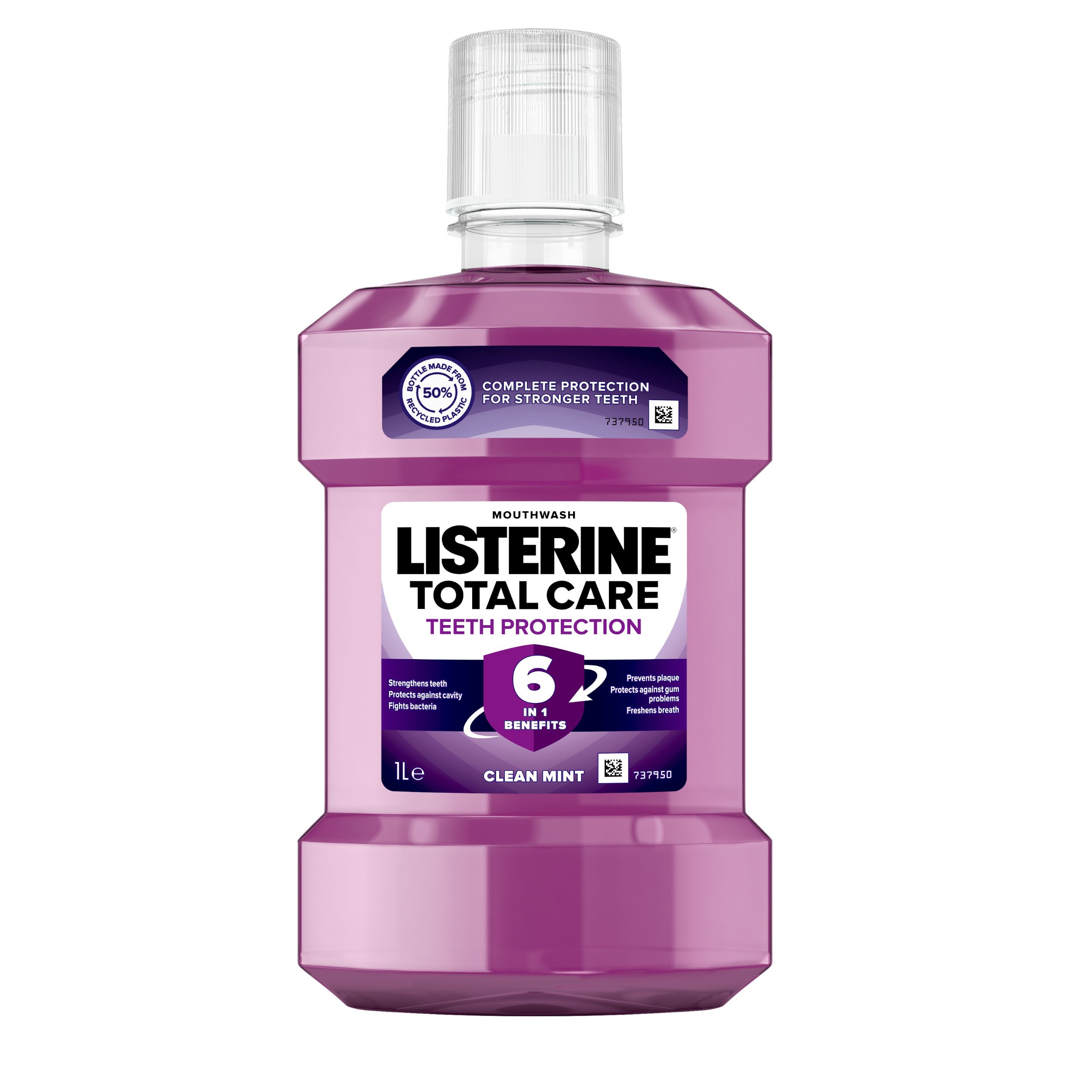 Drogerie a kosmetika - Listerine Total Care Teeth Protection 1000 ml