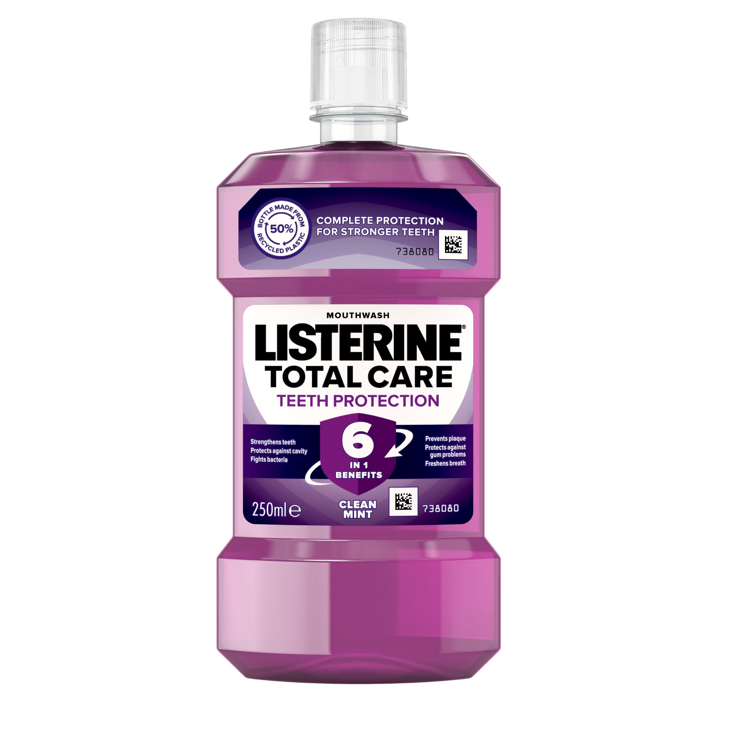 Drogerie a kosmetika - Listerine Total Care Teeth Protection 250 ml