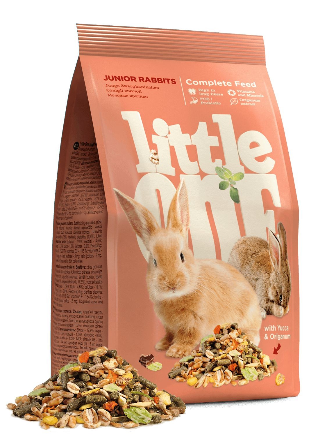 Svět zvířat - Little One směs pro mladé králíky 900g