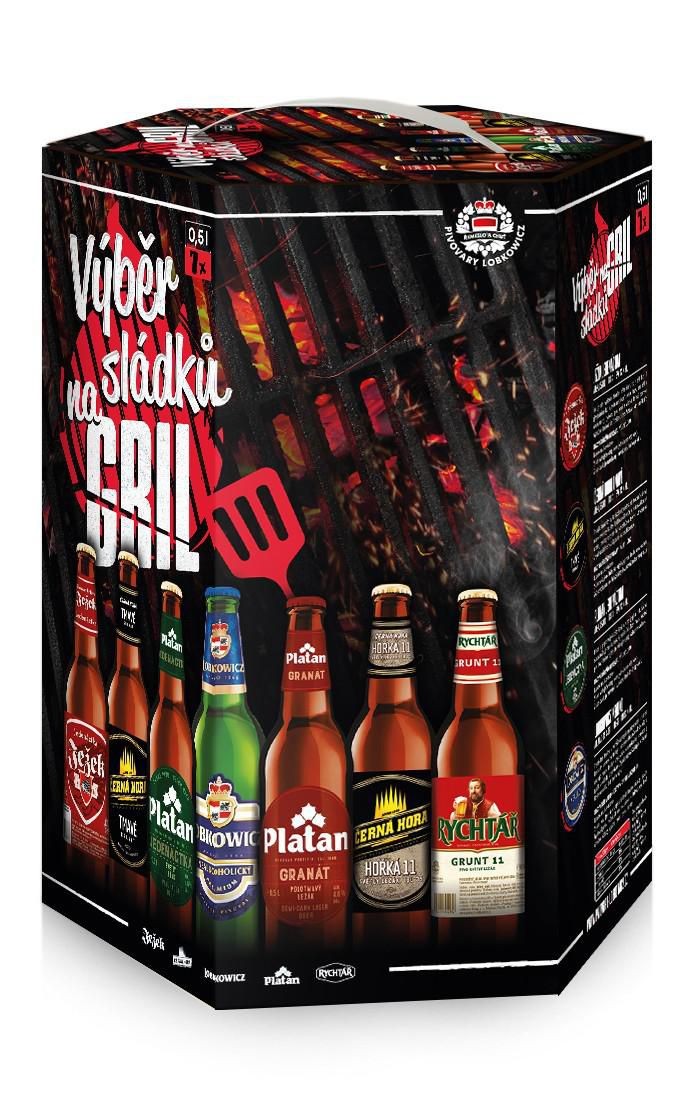 Lobkowicz Pivo dárková sada pivo multipack 7 x 0,5 l-0