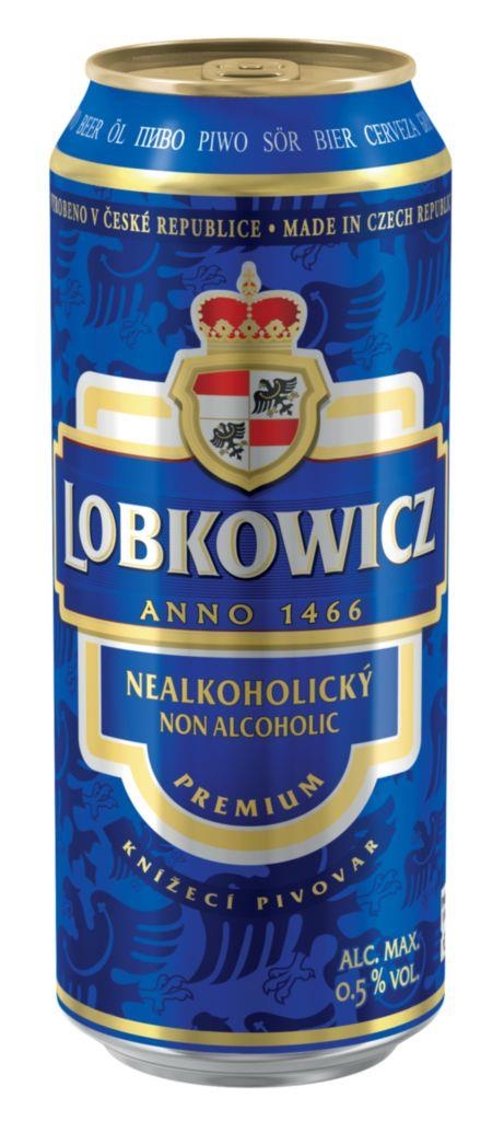Nápoje - Lobkowicz Premium nealkoholický pivo 0,5 l