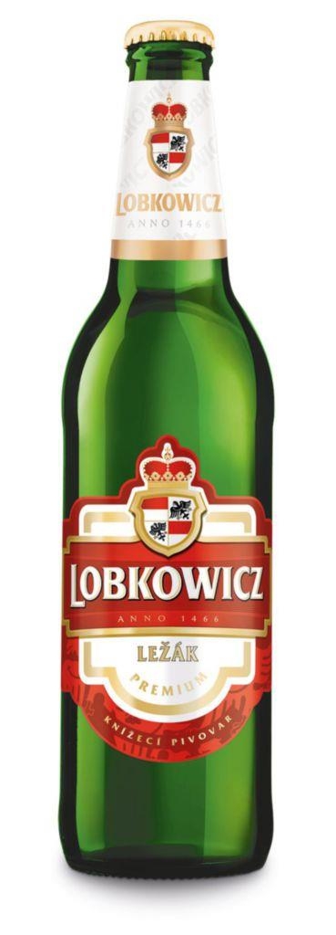 Nápoje - Lobkowicz Premium světlý ležák pivo 0,5 l