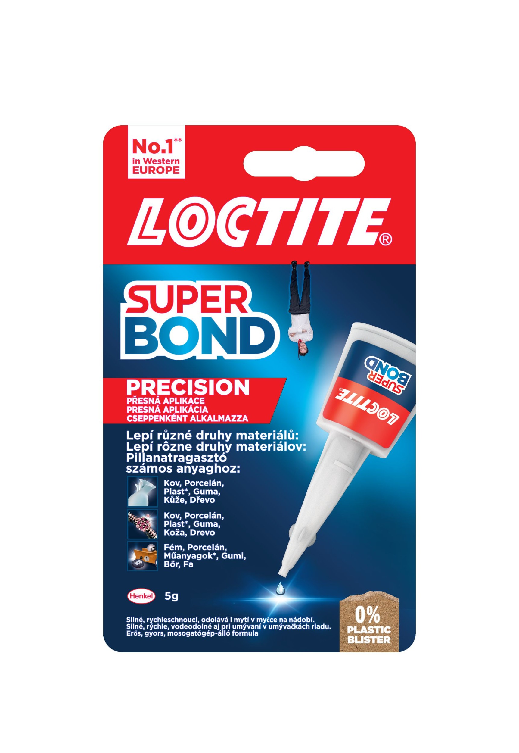 Domácnost a Zahrada - Loctite Super Attak Control univerzální sekundové lepidlo 3g