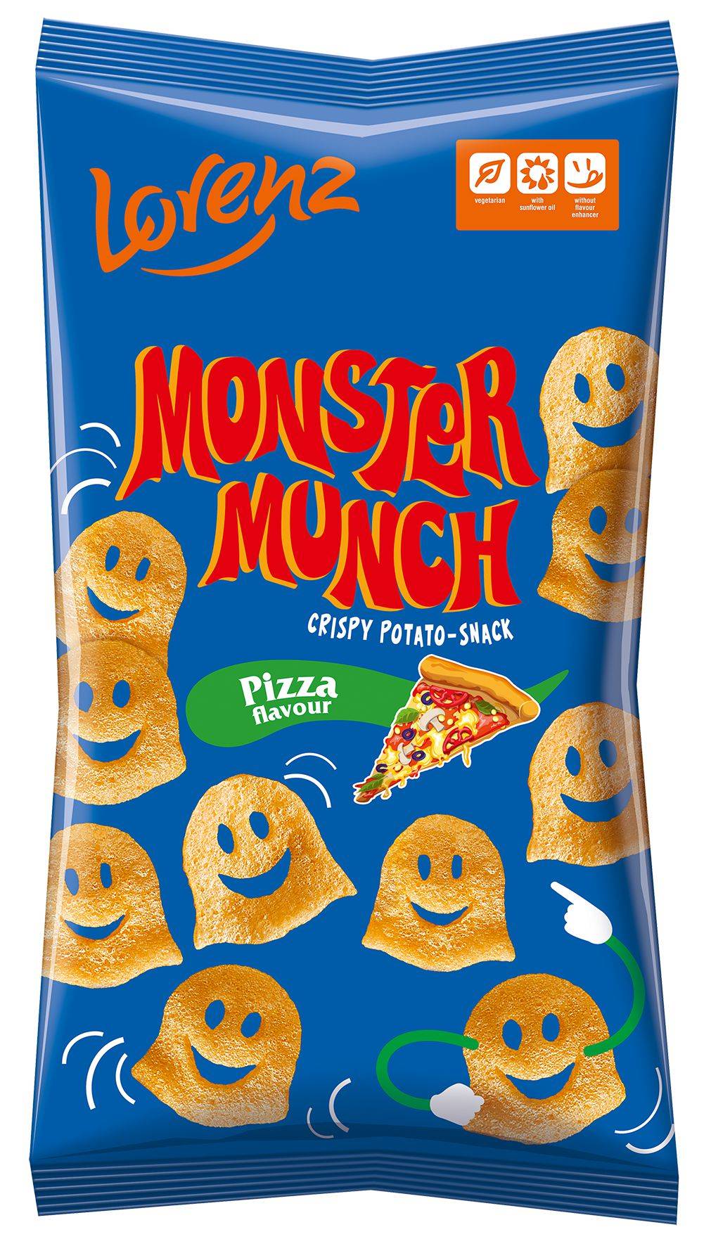 Trvanlivé potraviny - Lorenz Monster Munch Pizza 75 g