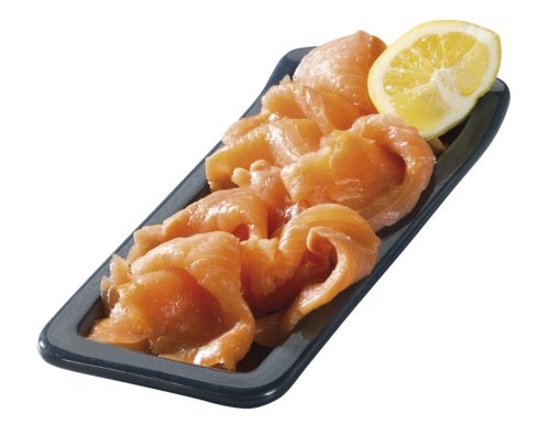 Uzeniny a lahůdky - Losos norský uzené plátky - cca 100 g