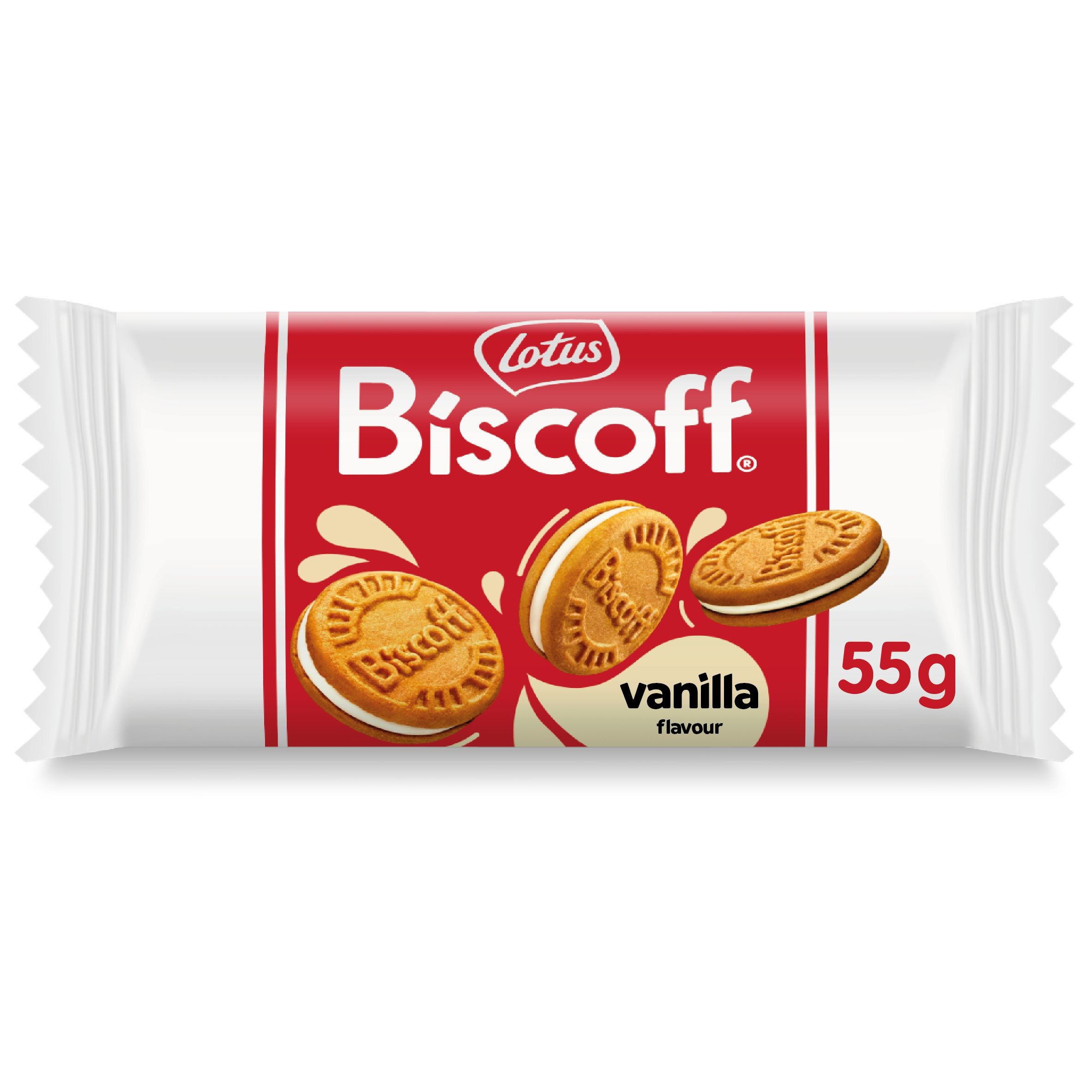 Trvanlivé potraviny - Lotus Biscoff sušenky s vanilkovým krémem 55g