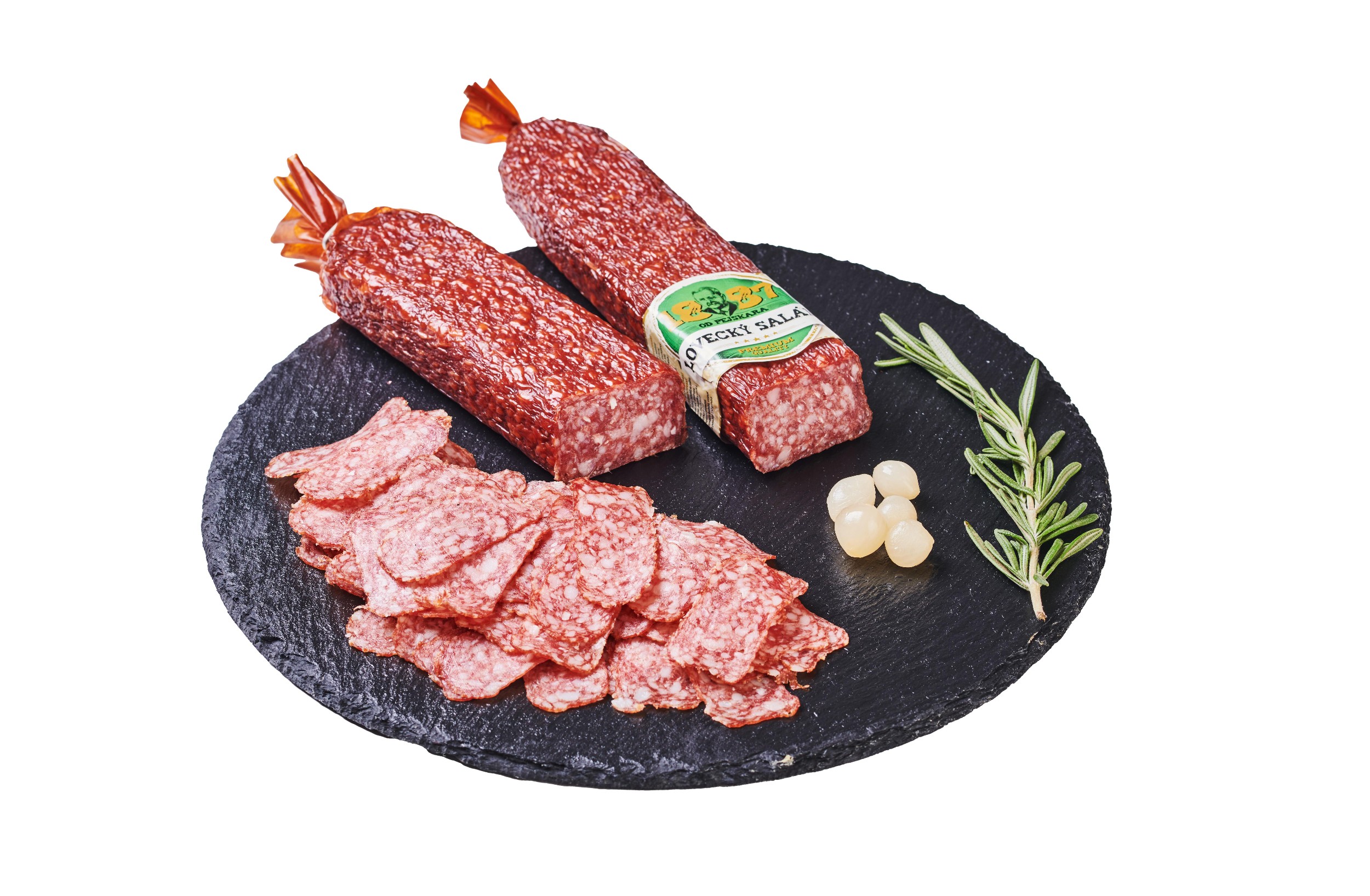 Uzeniny a lahůdky - Lovecký salám v celku, Pejskar - cca 500 g